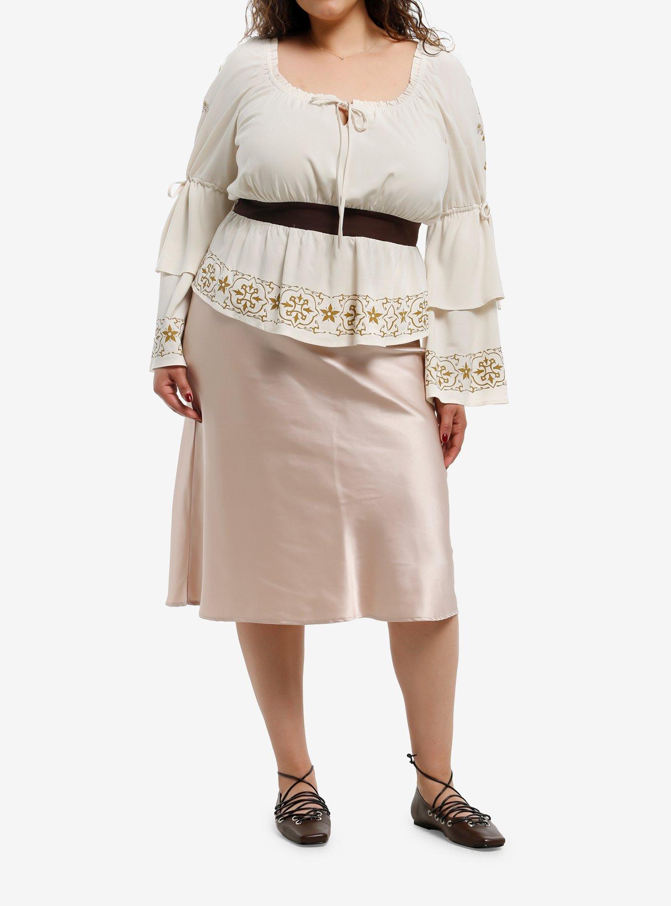 Her Universe The Lord Of The Rings &Eacute;owyn Bell Sleeve Top Plus Size Her Universe Exclusive, , hi-res