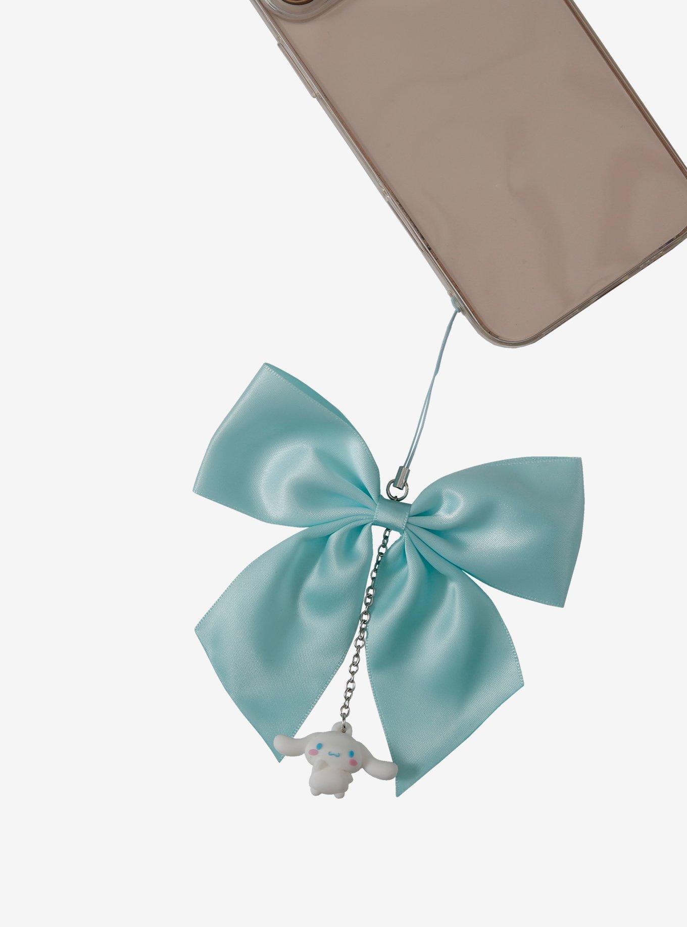 Sanrio Cinnamoroll Bow Phone Charm — BoxLunch Exclusive, , hi-res