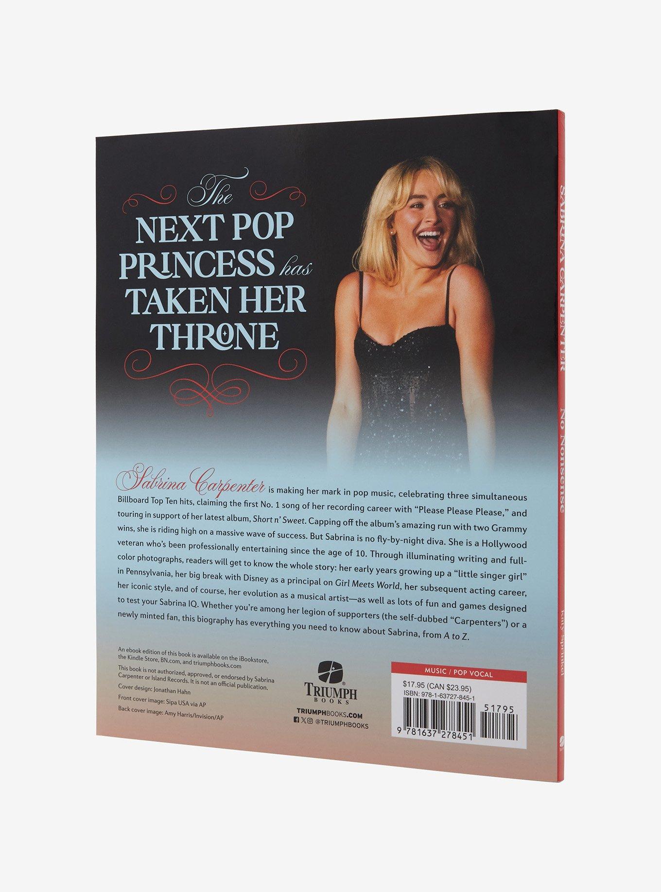 Sabrina Carpenter: No Nonsense Book, , alternate