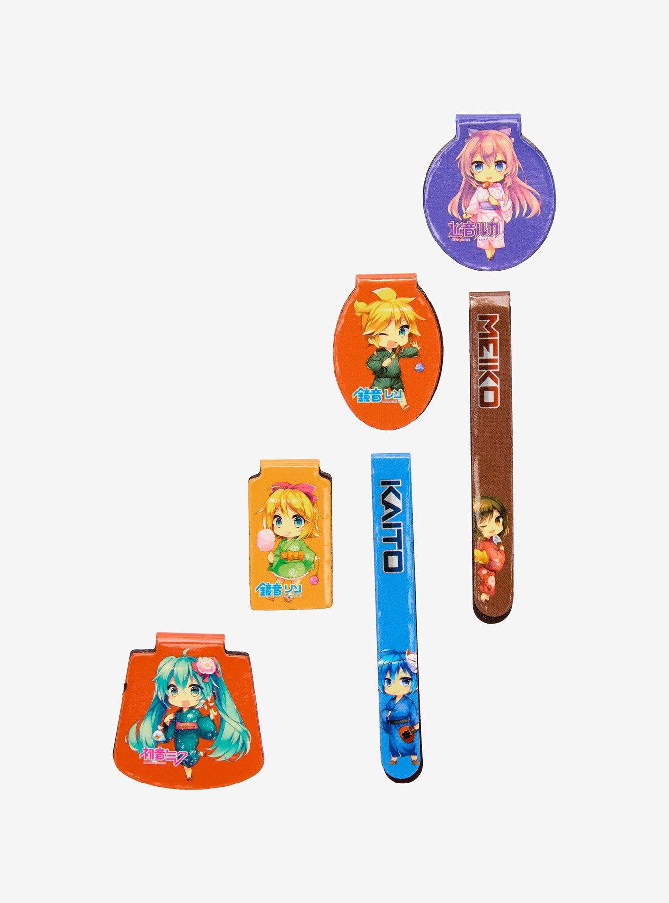 Hatsune Miku Group Magnetic Bookmark Set, , hi-res