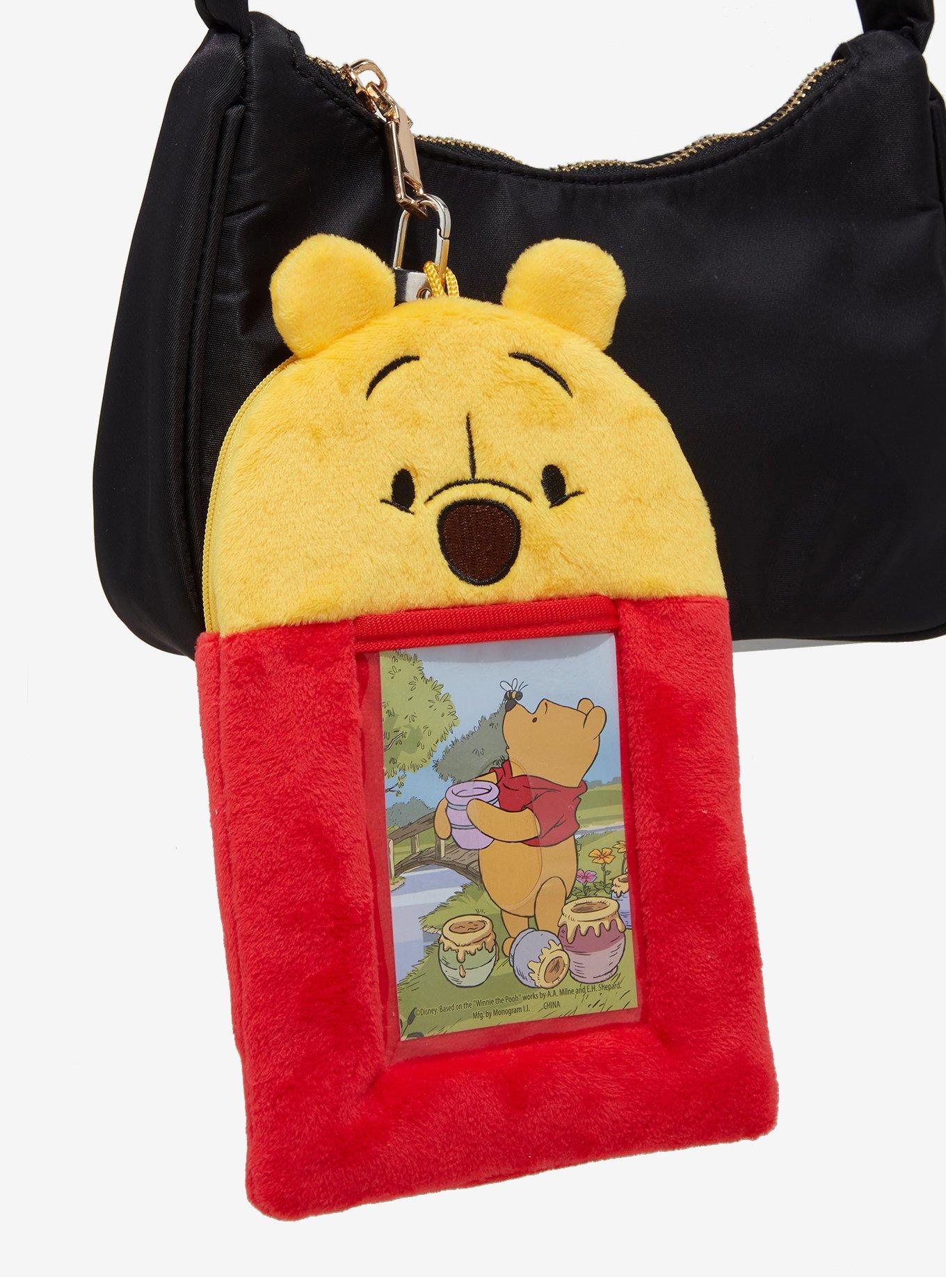 Disney Winnie the Pooh Lanyard With Plush Pouch — BoxLunch Exclusive, , hi-res