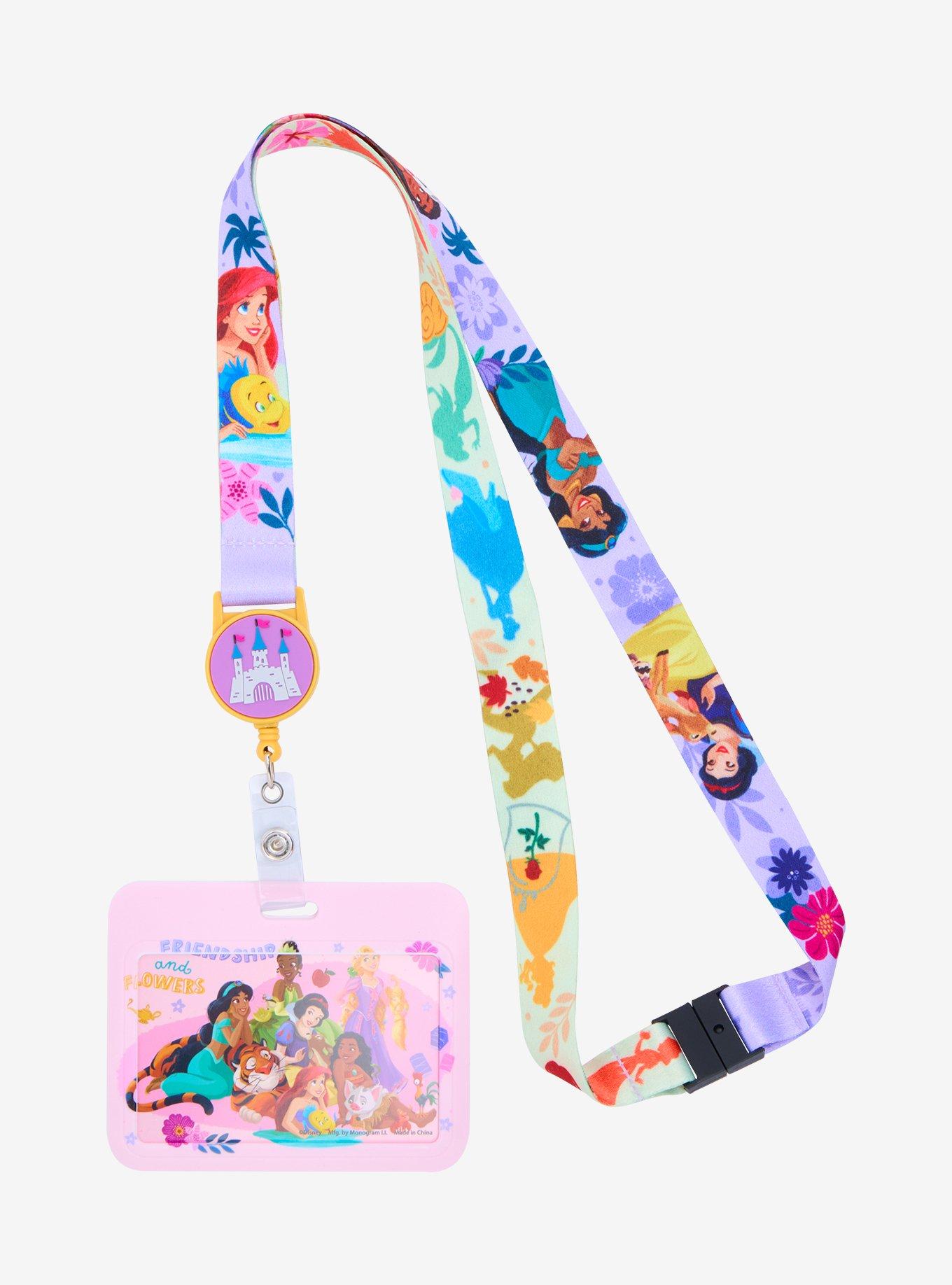 Disney Princess Castle Retractable Lanyard &mdash; BoxLunch Exclusive, , alternate