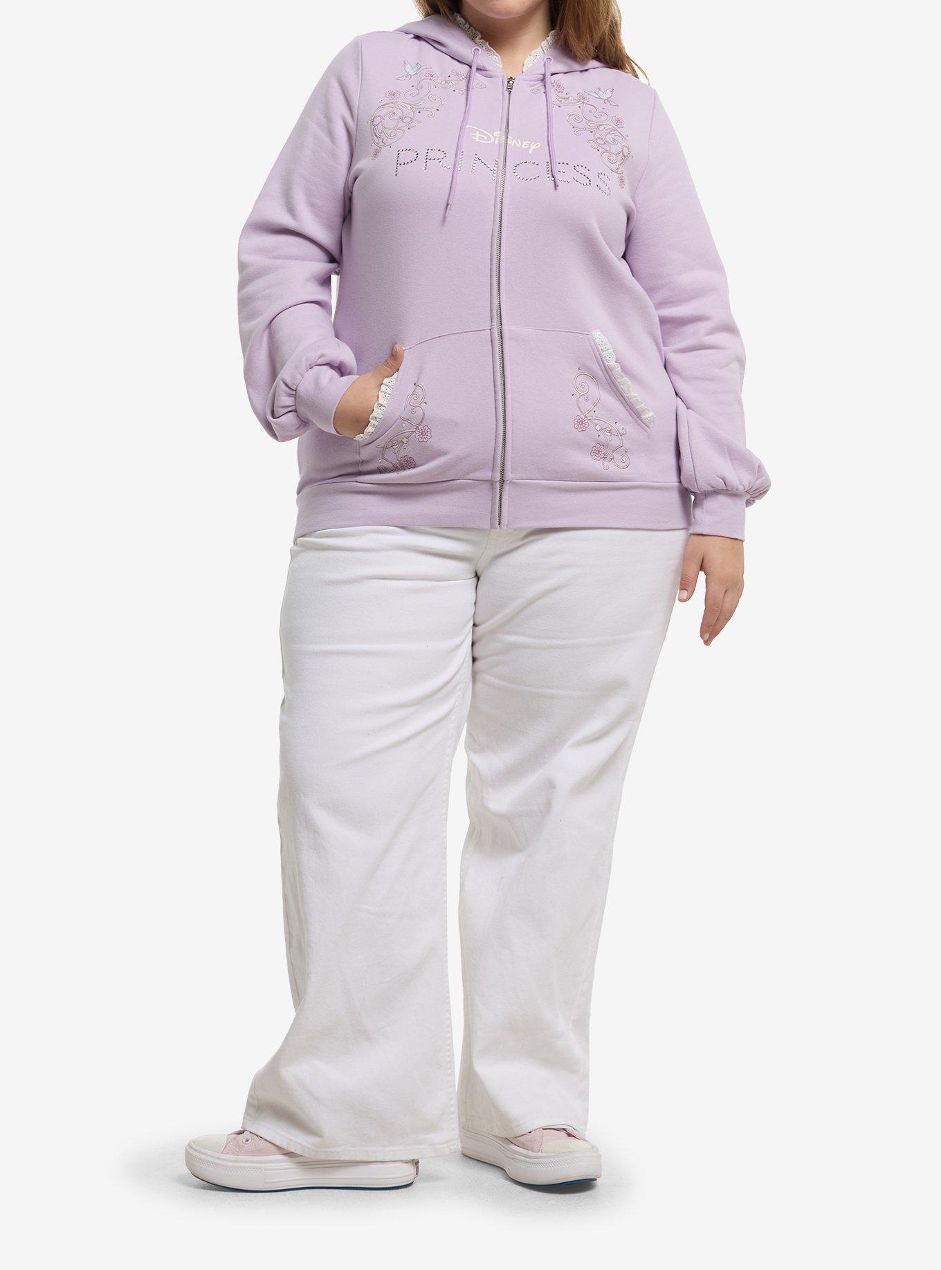 Her Universe Disney Princess Sparkle Hoodie Plus Size Her Universe Exclusive, , hi-res