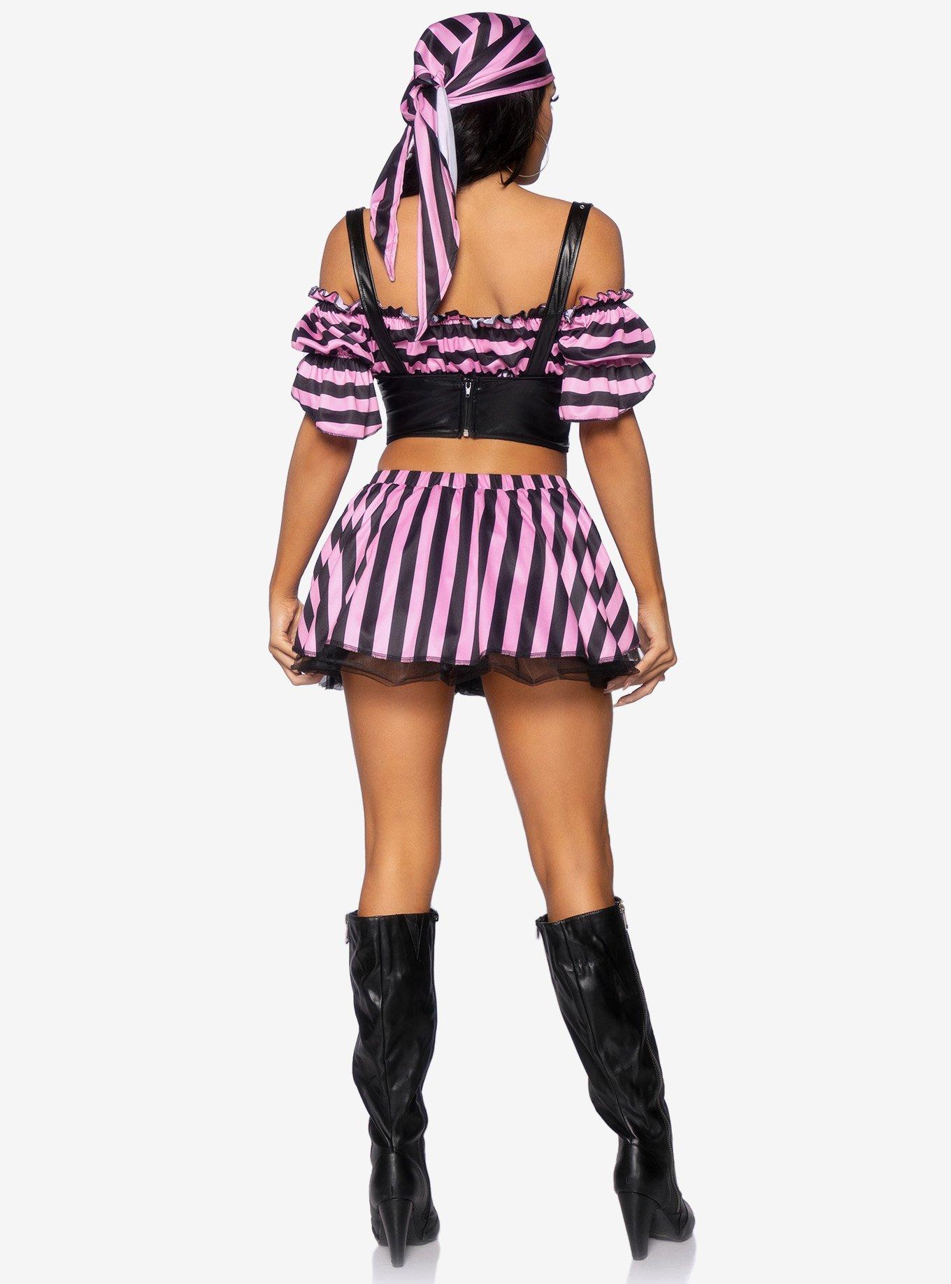 5 PC Treasure Hunt Pirate Costume, , hi-res