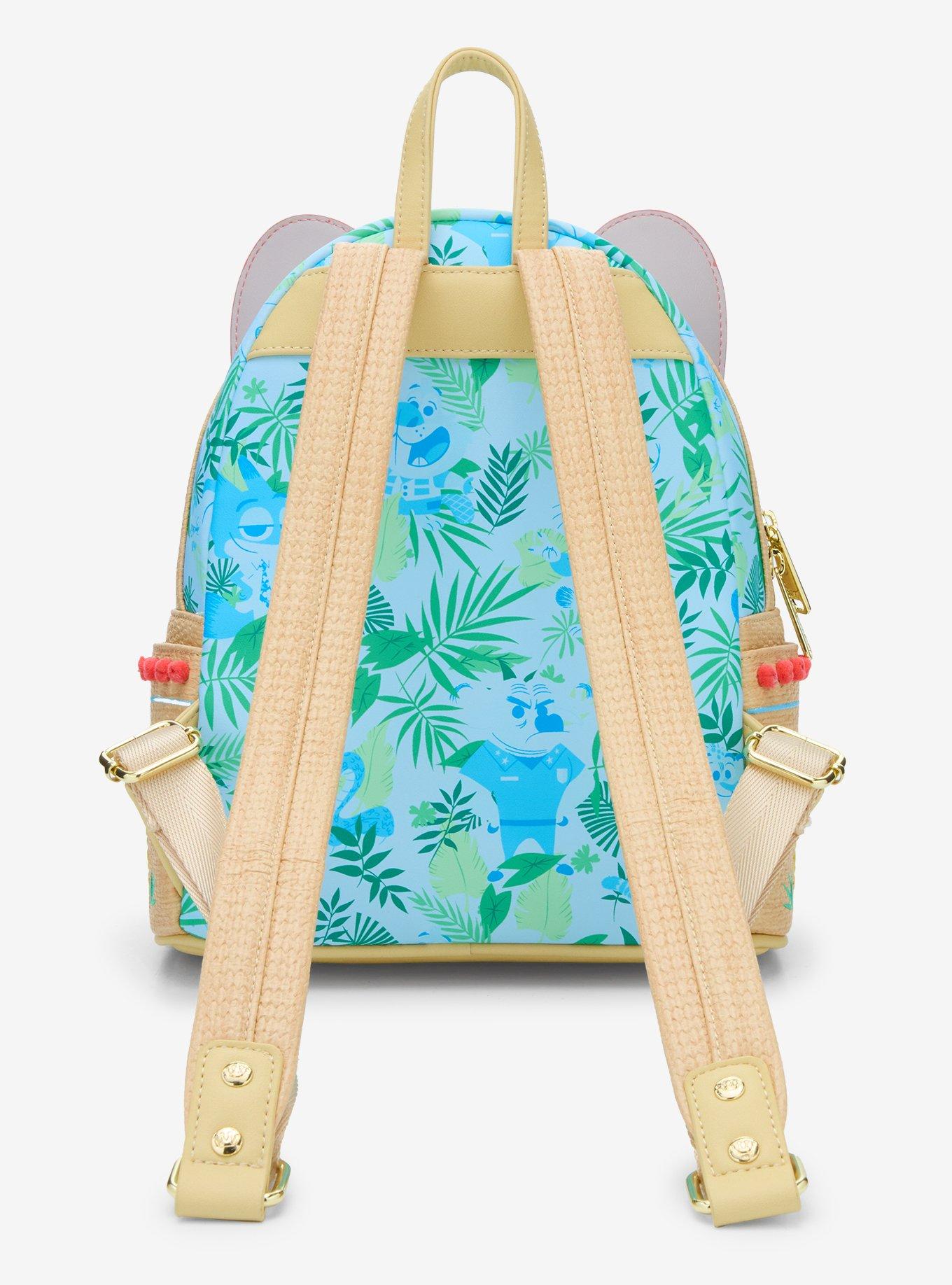 Loungefly Disney Zootopia 2 Judy Hopps Tropical Mini Backpack, , alternate - view 3