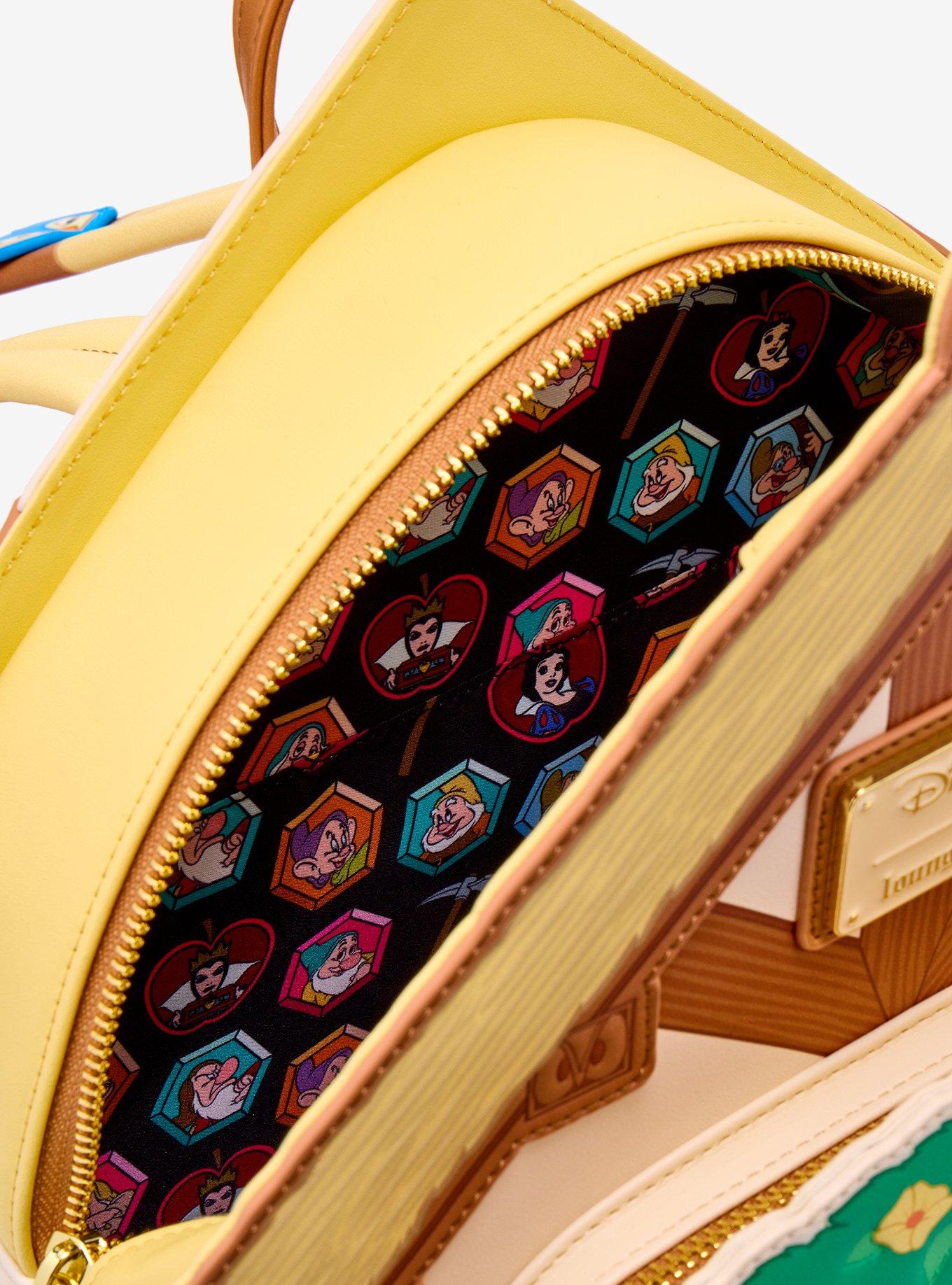 Loungefly Disney Snow White And The Seven Dwarfs Figural Cottage Mini Backpack, , alternate - view 5