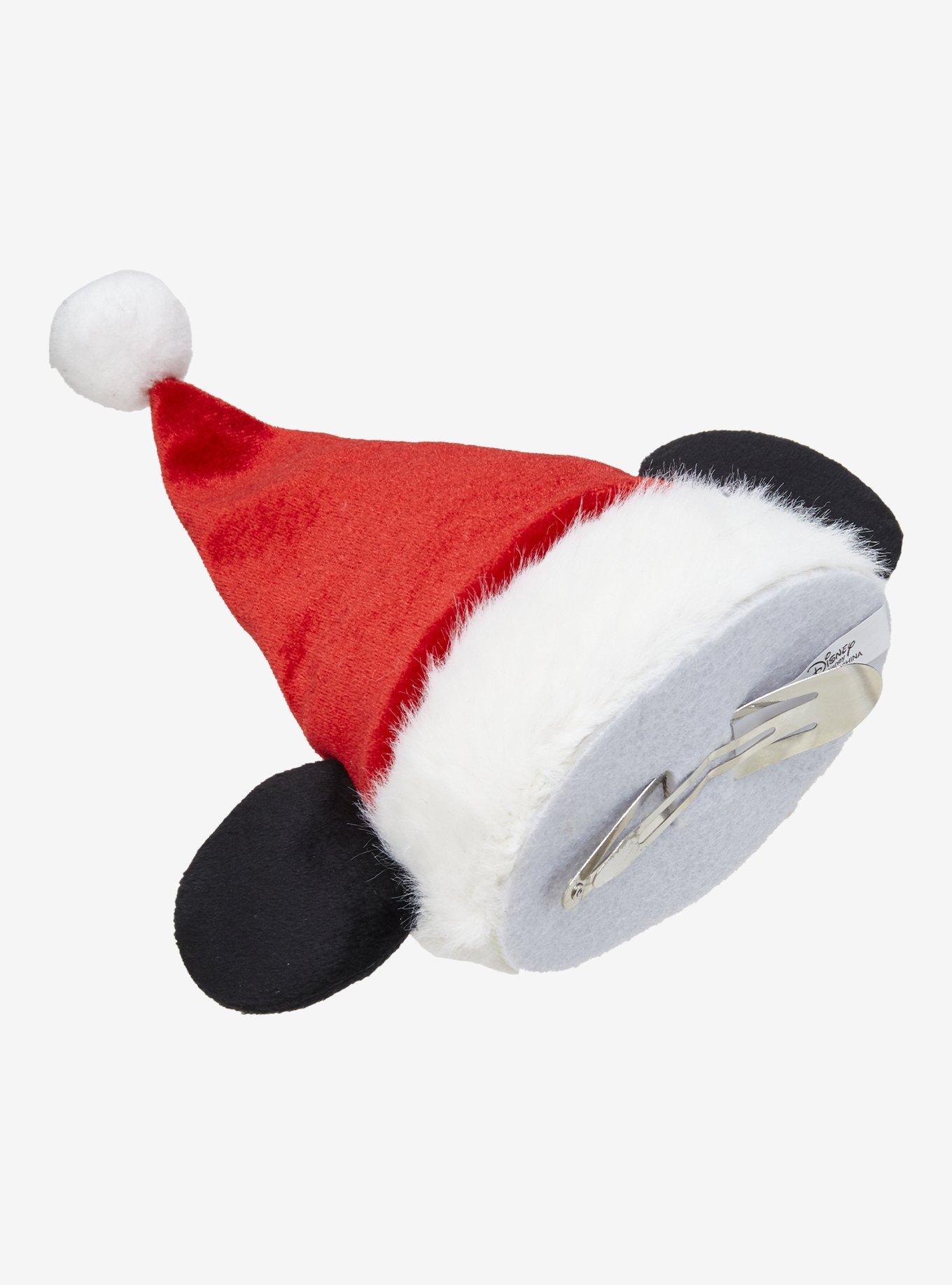 Disney Mickey Mouse Santa Hat Hair Clip - BoxLunch Exclusive