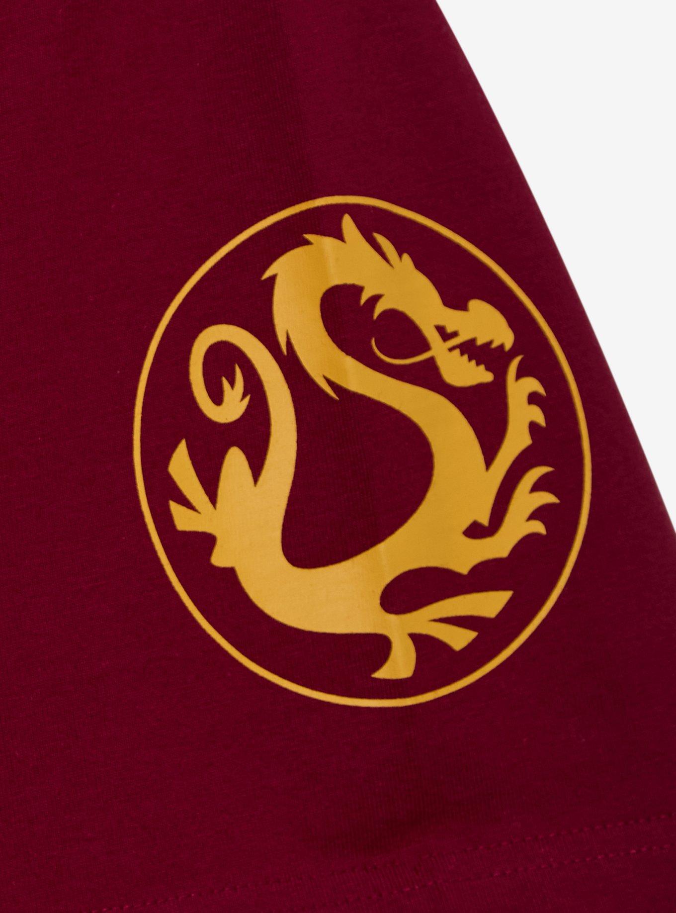 Disney Mulan Lettered T-Shirt &mdash; BoxLunch Exclusive, RED, alternate