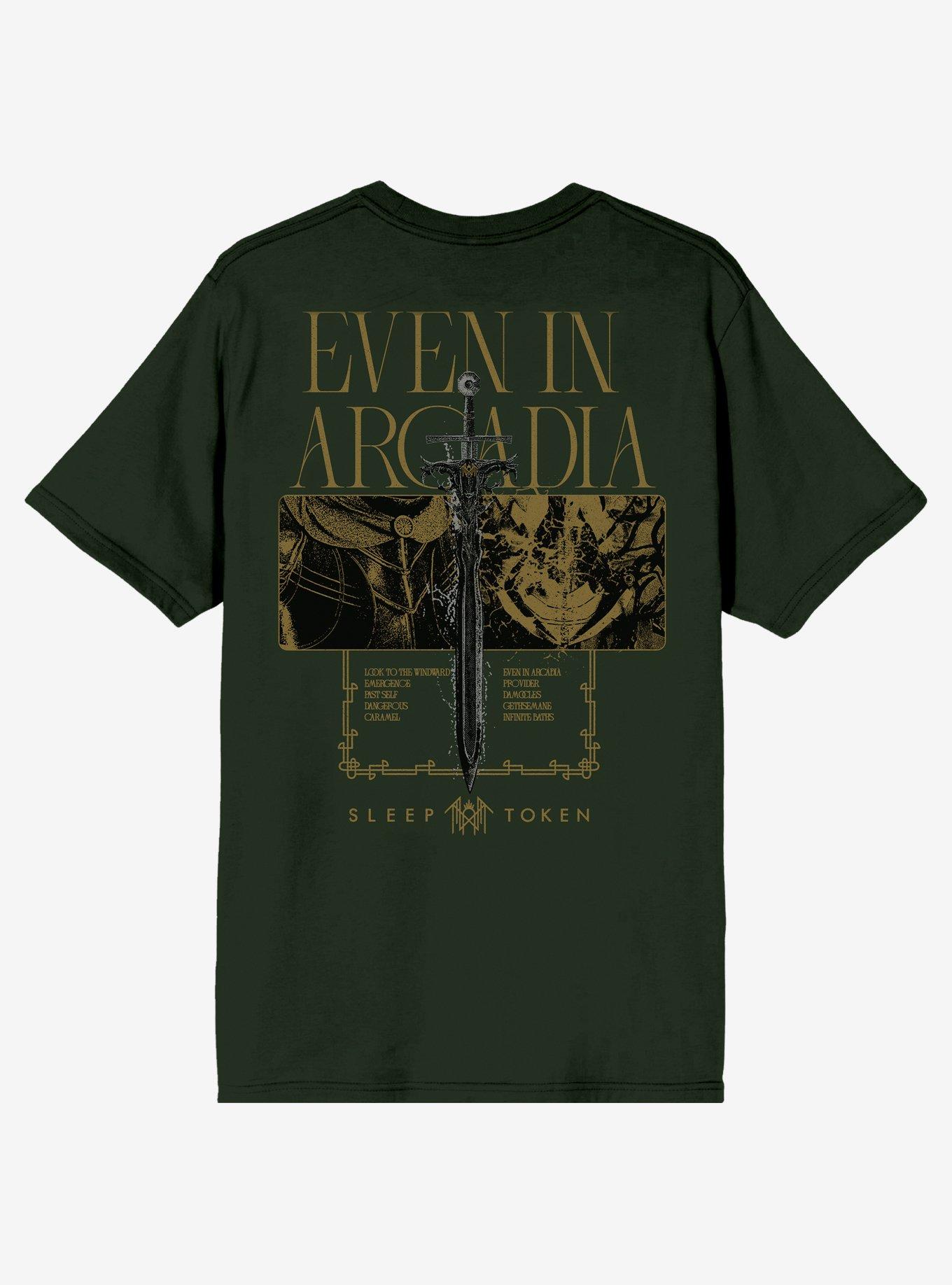 Sleep Token Even In Arcadia Sword Darker T-Shirt By Bundumb.Visuals, , hi-res