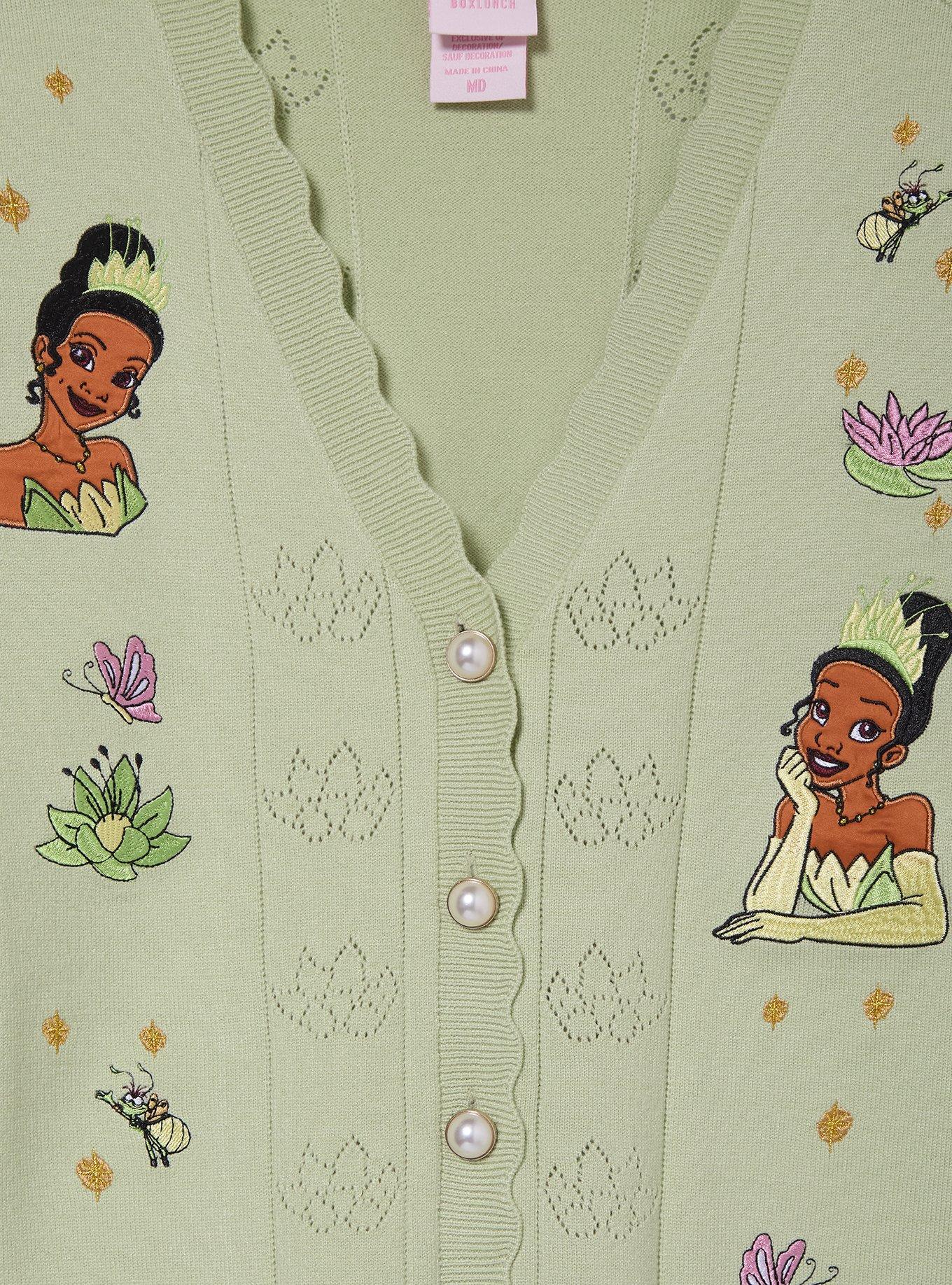 Disney The Princess and the Frog Tiana Bayou Women's Cardigan &mdash; BoxLunch Exclusive, LIGHT GREEN, alternate