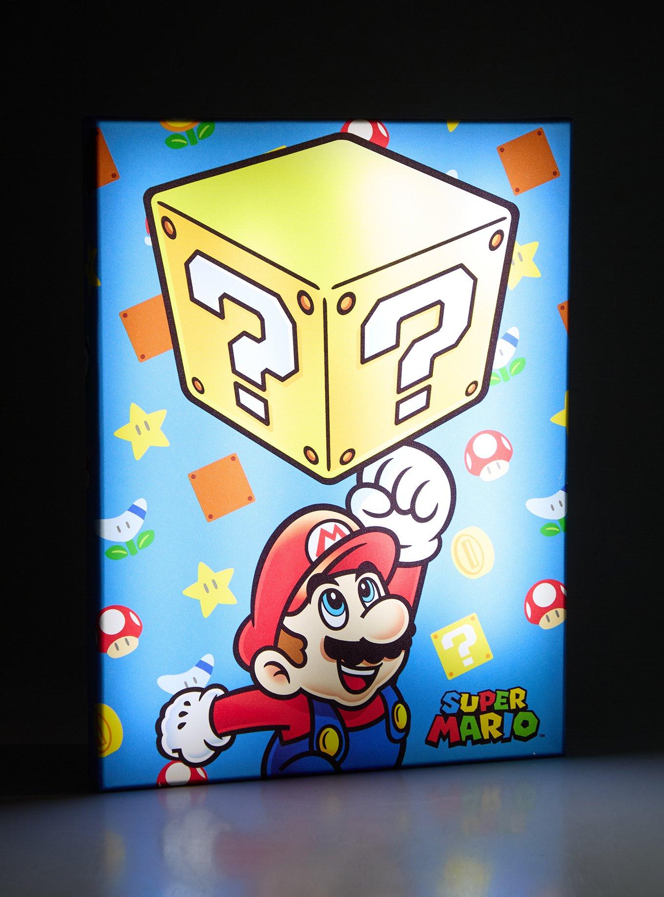 Nintendo Super Mario Bros. Light Up Wall Art, , alternate