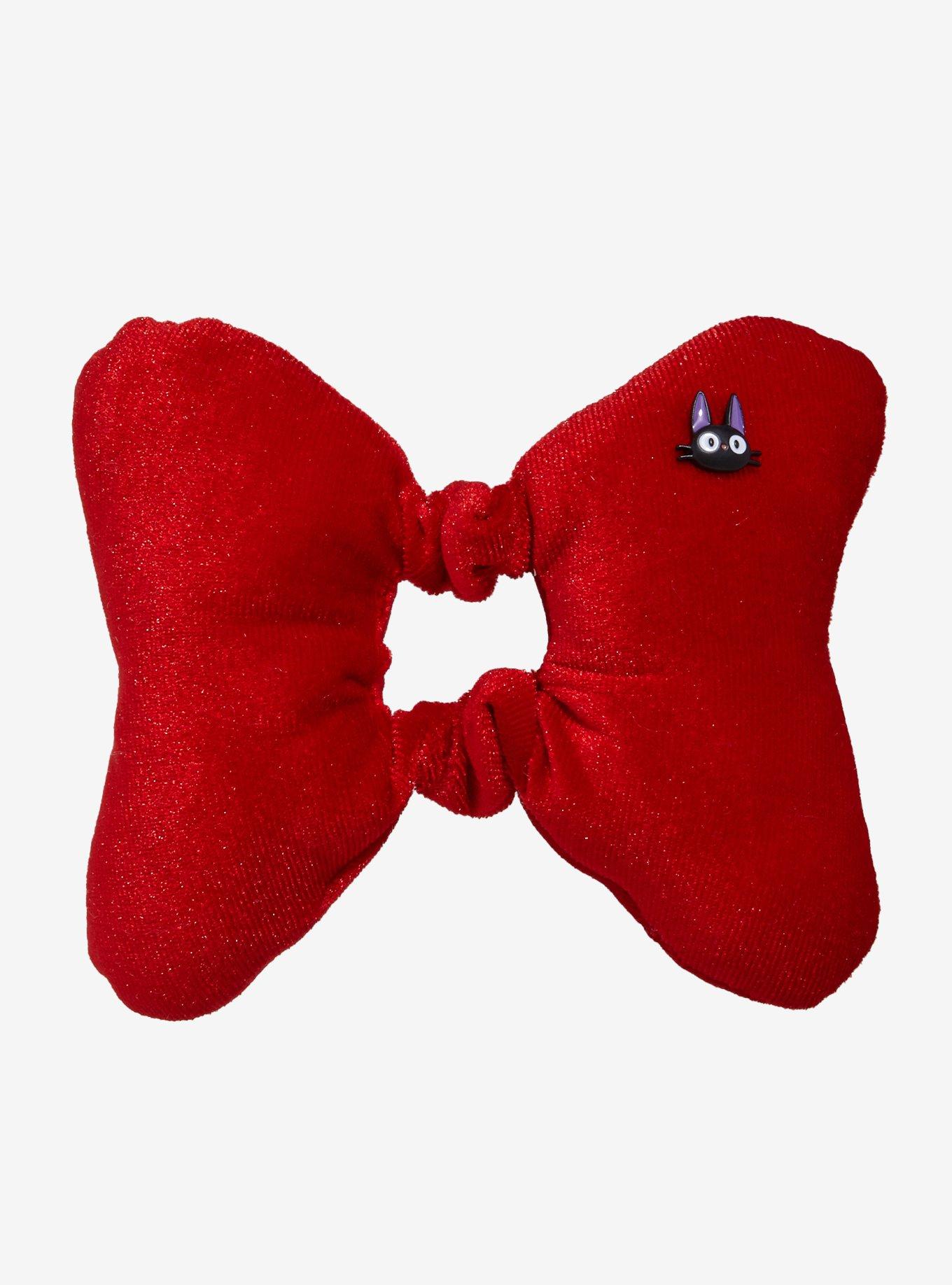 Studio Ghibli® Kiki's Delivery Service Kiki's Bow Figural Plush Scrunchie - BoxLunch Exclusive, , hi-res