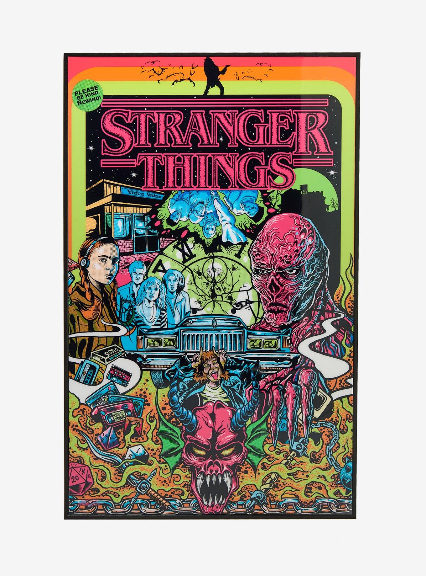 Stranger Things Retro Group Wall Art