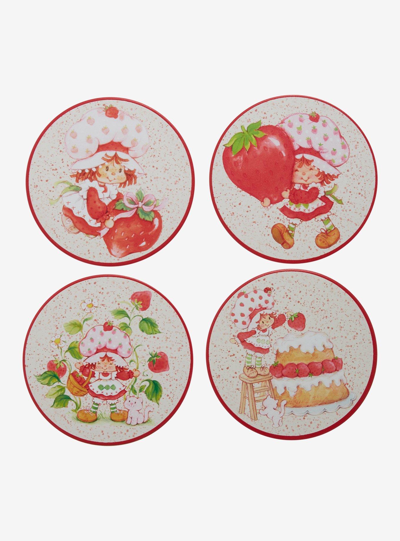 Strawberry Shortcake Garden Coaster Set — BoxLunch Exclusive, , hi-res