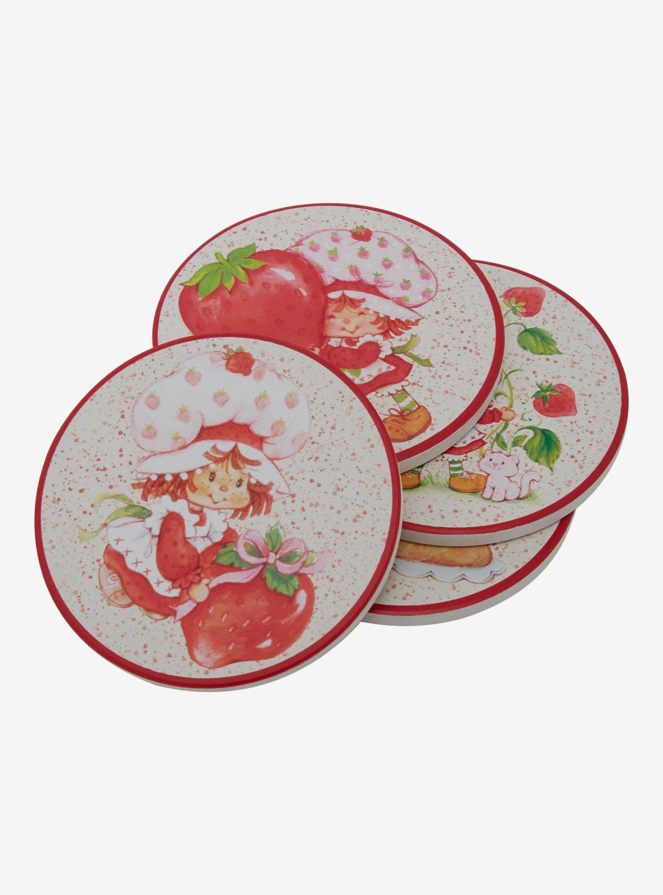 Strawberry Shortcake Garden Coaster Set — BoxLunch Exclusive, , alternate