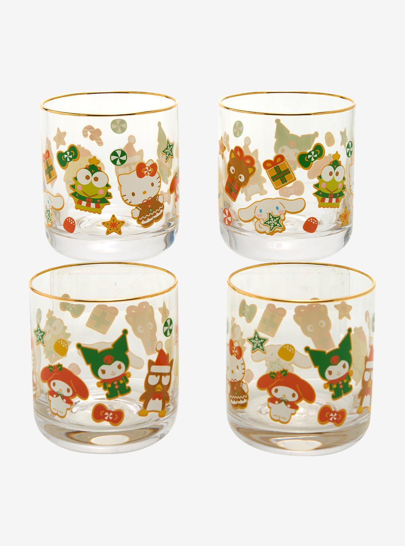 Sanrio Hello Kitty and Friends Gingerbread Glass Set