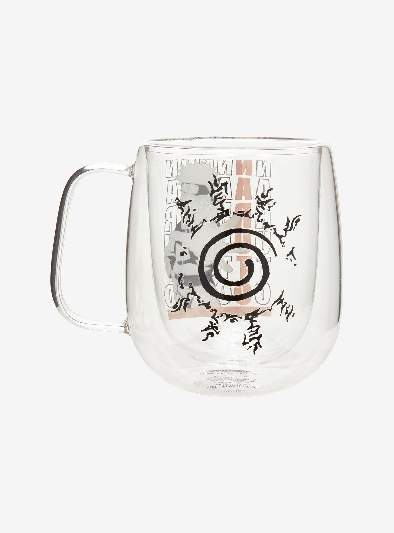 Naruto Shippuden Glass Mug — BoxLunch Exclusive, , hi-res