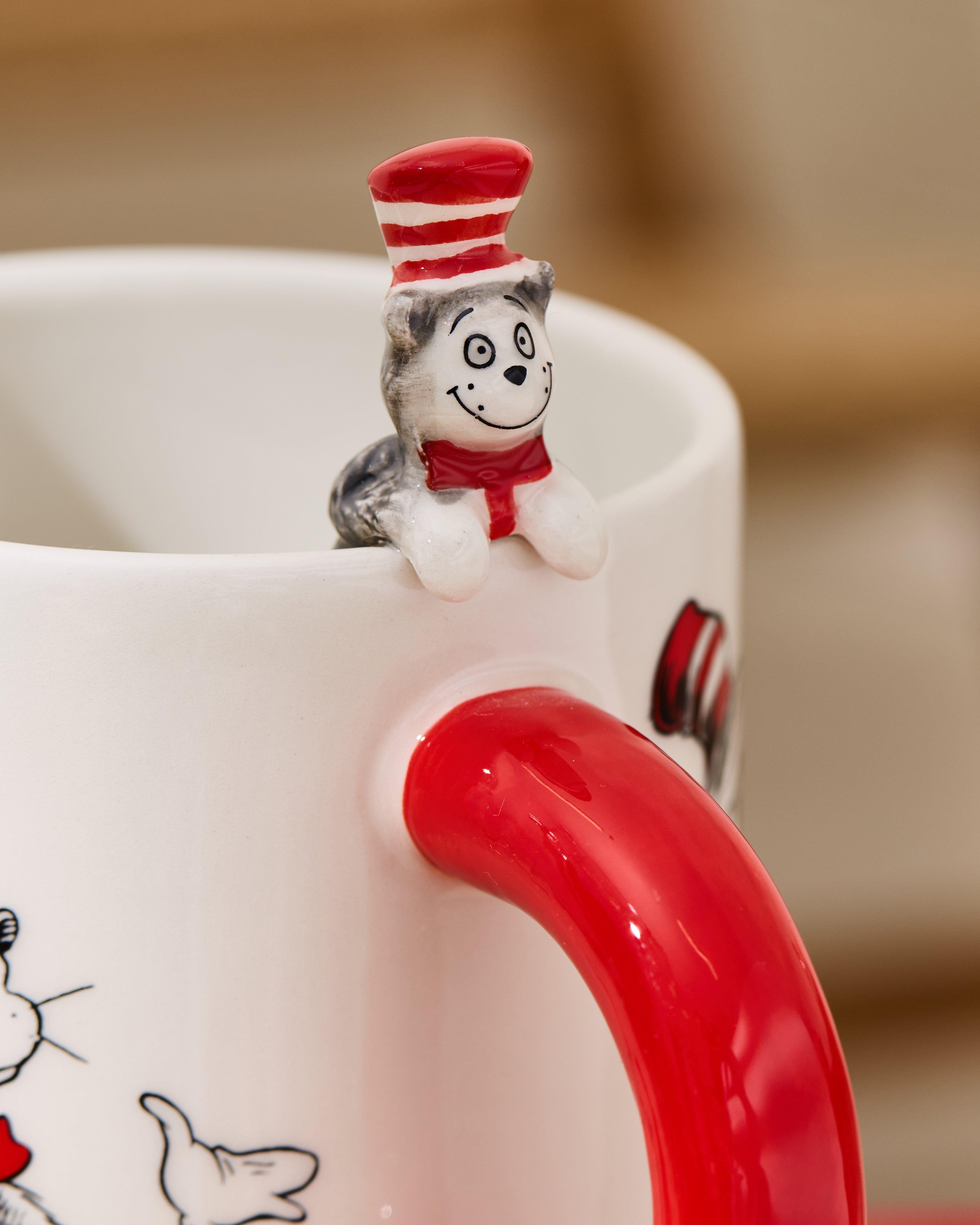 Dr. Seuss The Cat in the Hat Critter Mug - BoxLunch Exclusive, , alternate - view 3
