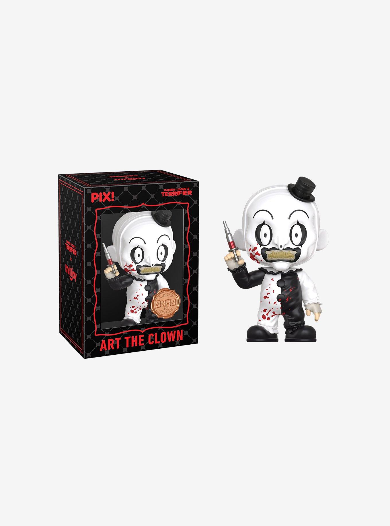 Thrilljoy Terrifier Pix! Art The Clown Collectible Figure, , alternate