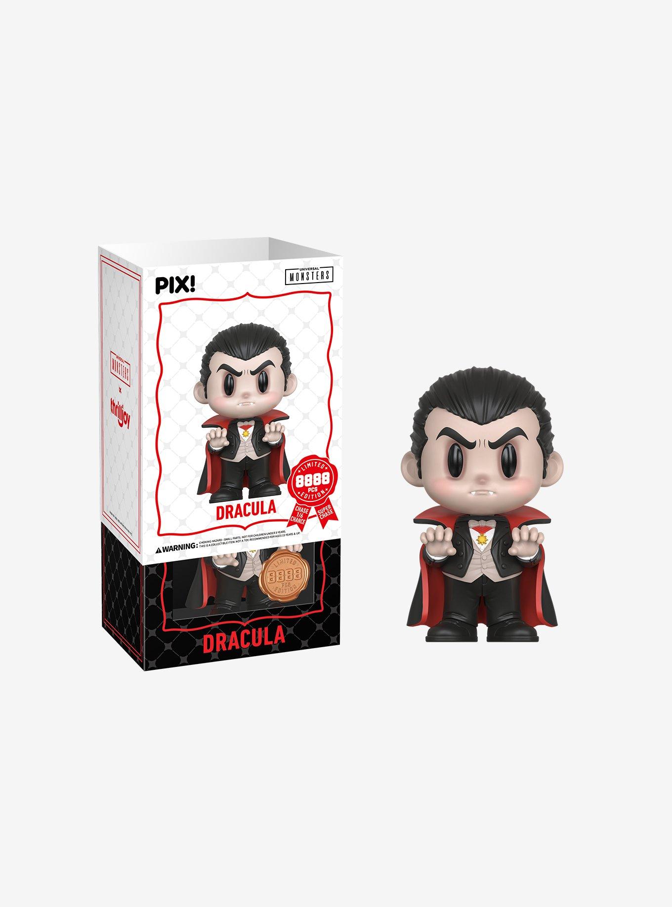 Thrilljoy Universal Monsters Pix! Dracula Collectible Figure, , alternate