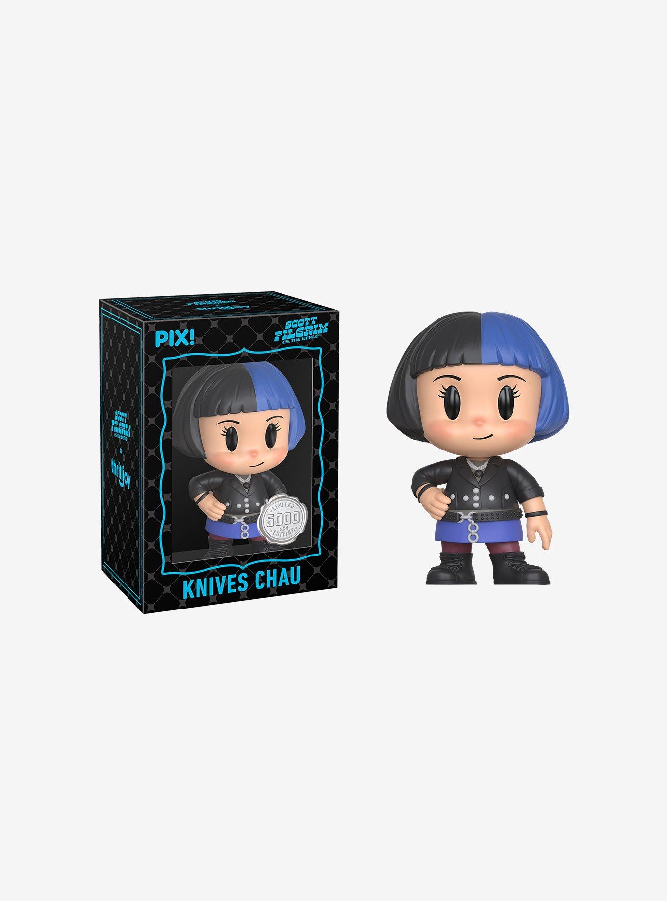Thrilljoy Scott Pilgrim Vs. The World Pix! Knives Chau Collectible Figure, , alternate