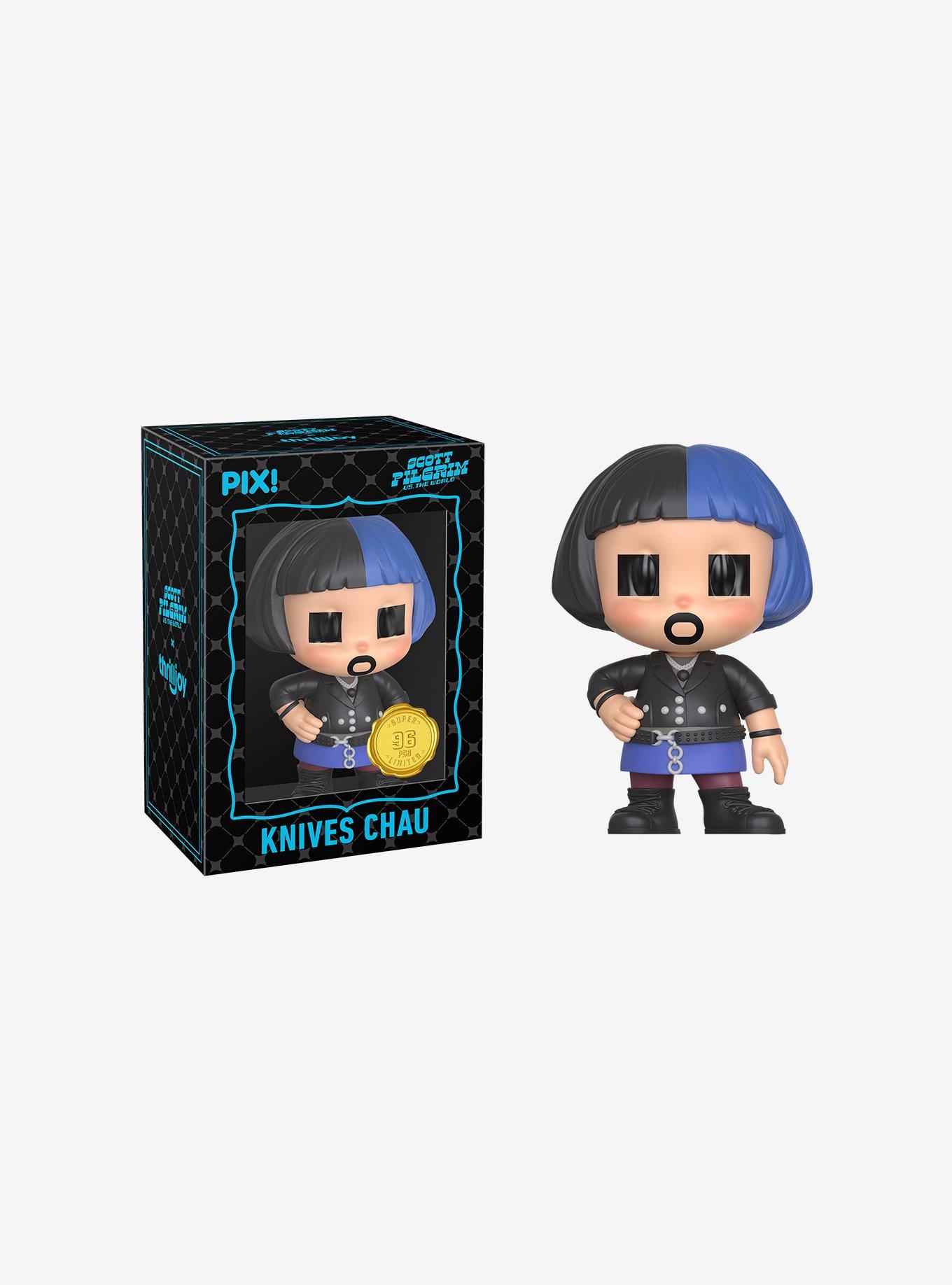 Thrilljoy Scott Pilgrim Vs. The World Pix! Knives Chau Collectible Figure, , alternate