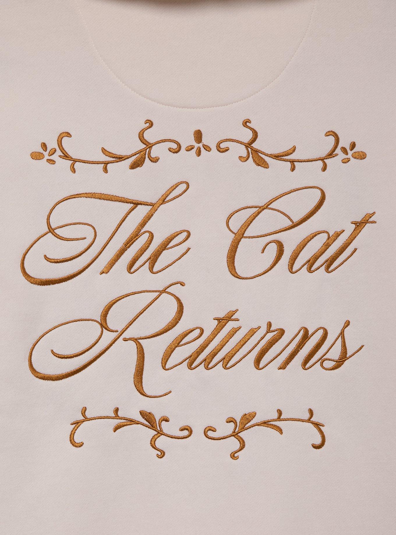 Studio Ghibli&reg; The Cat Returns Character Frame Portraits Hoodie - BoxLunch Exclusive, OFF WHITE, alternate