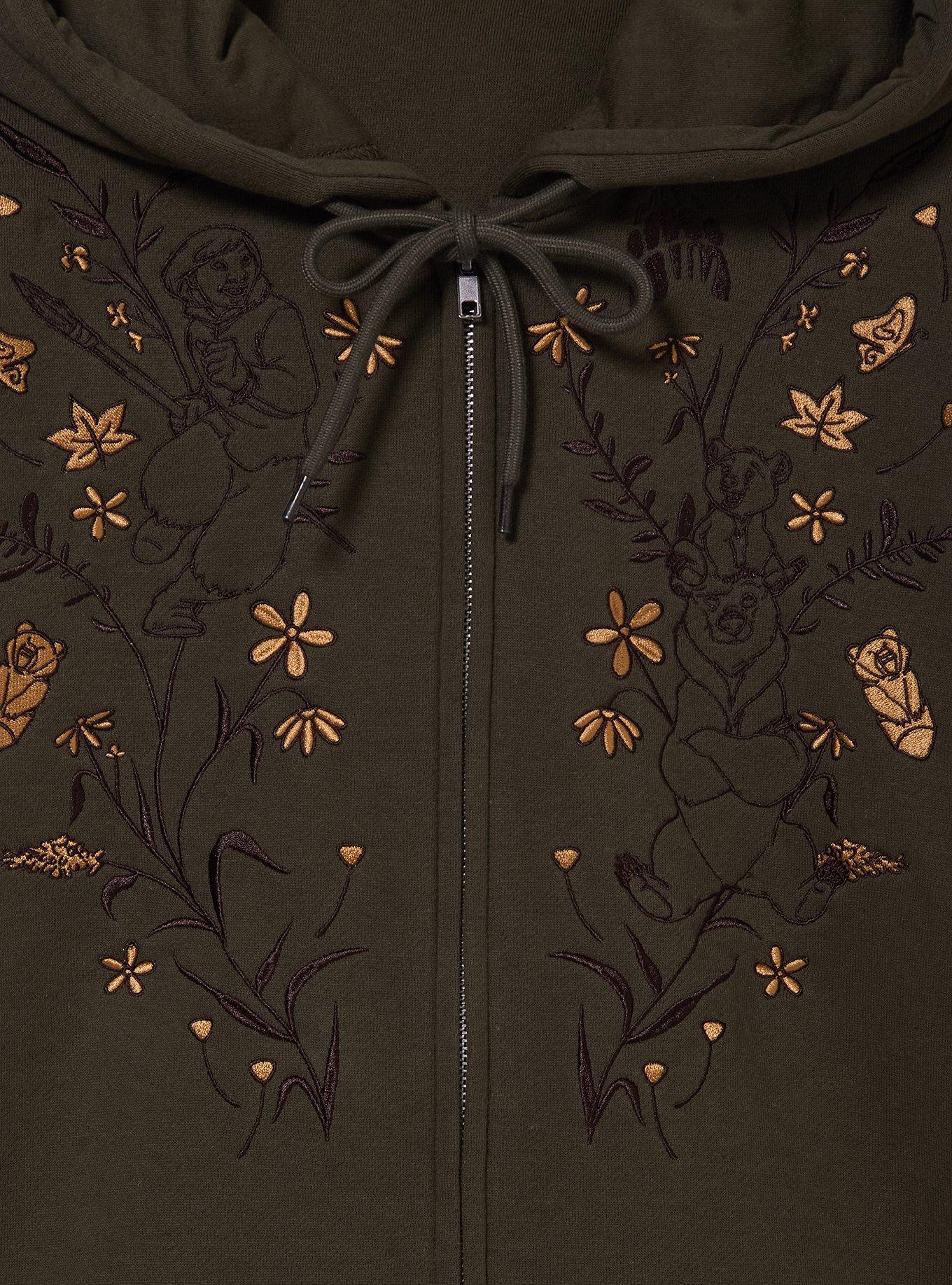 Disney Brother Bear Botanical Zip Hoodie &mdash; BoxLunch Exclusive, , hi-res