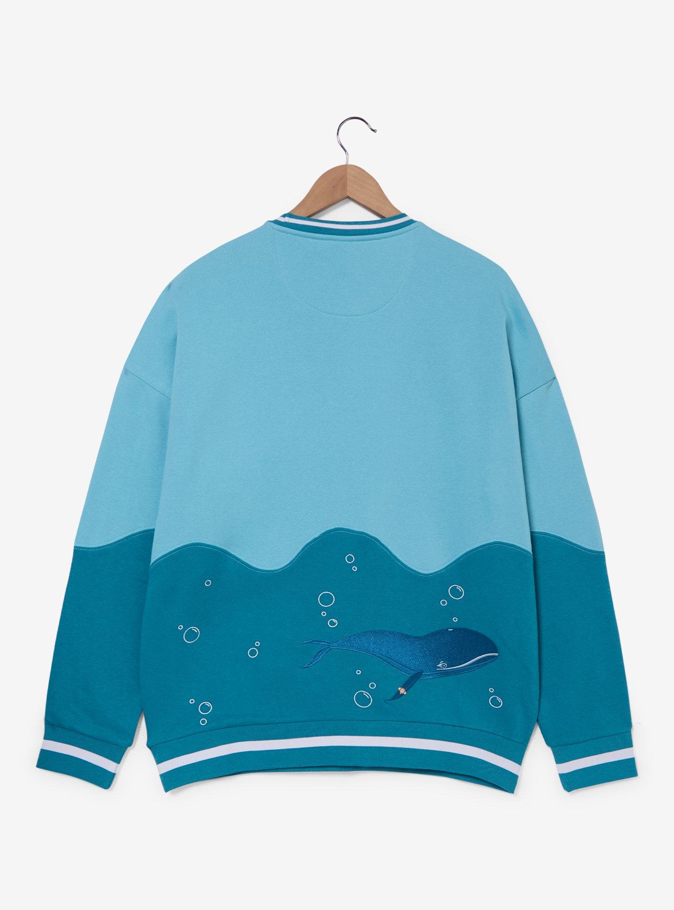 DreamWorks Shark Tale Wave Panel Crewneck — BoxLunch Exclusive