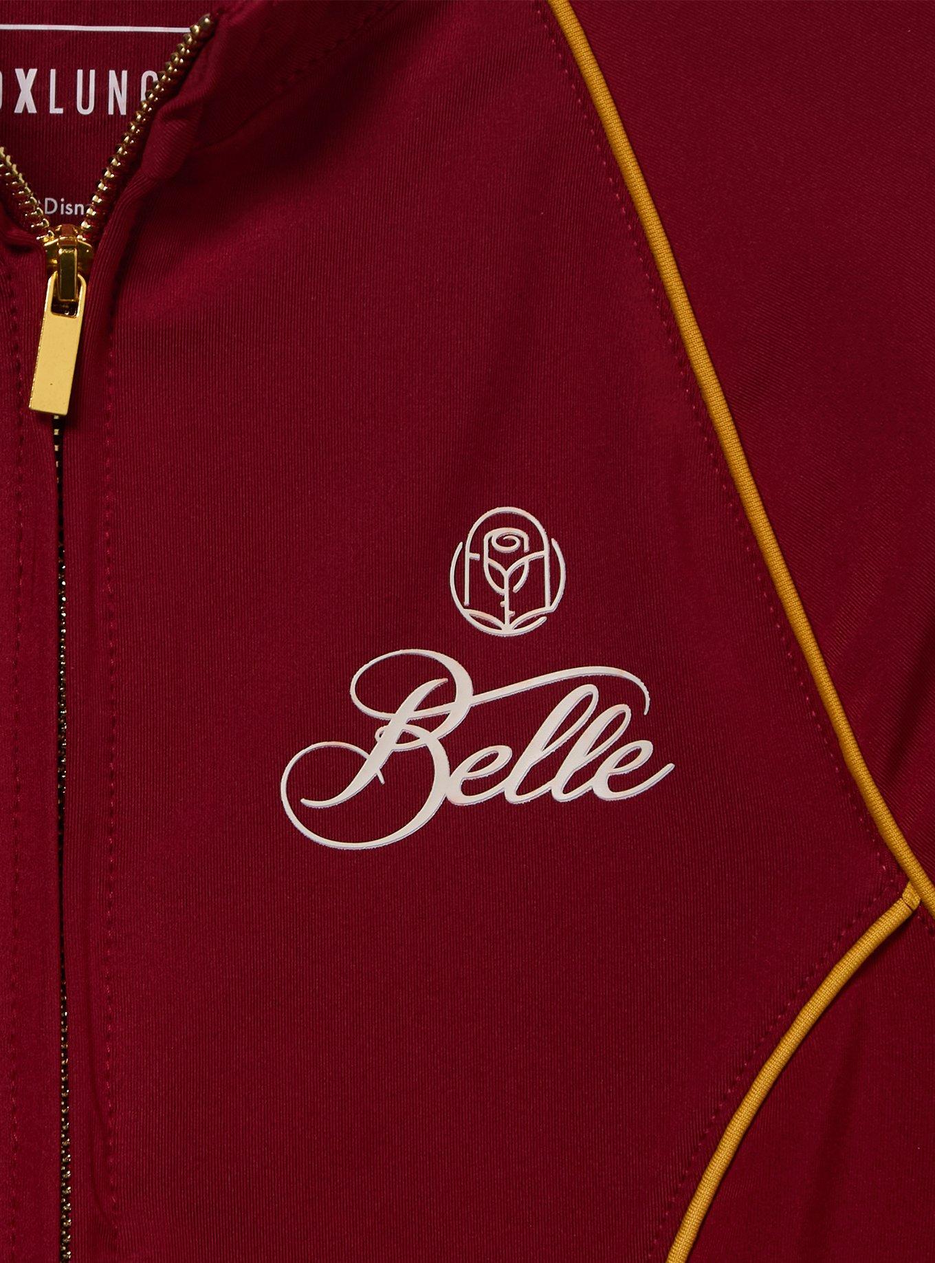 Disney Beauty and The Beast Belle Women's Active Jacket - BoxLunch Exclusive, RED, alternate