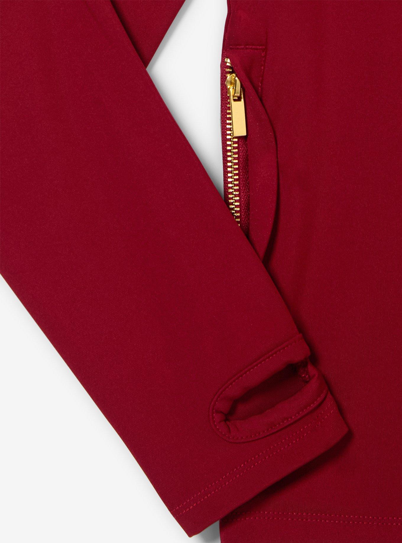 Disney Beauty and The Beast Belle Women's Active Jacket - BoxLunch Exclusive, RED, alternate