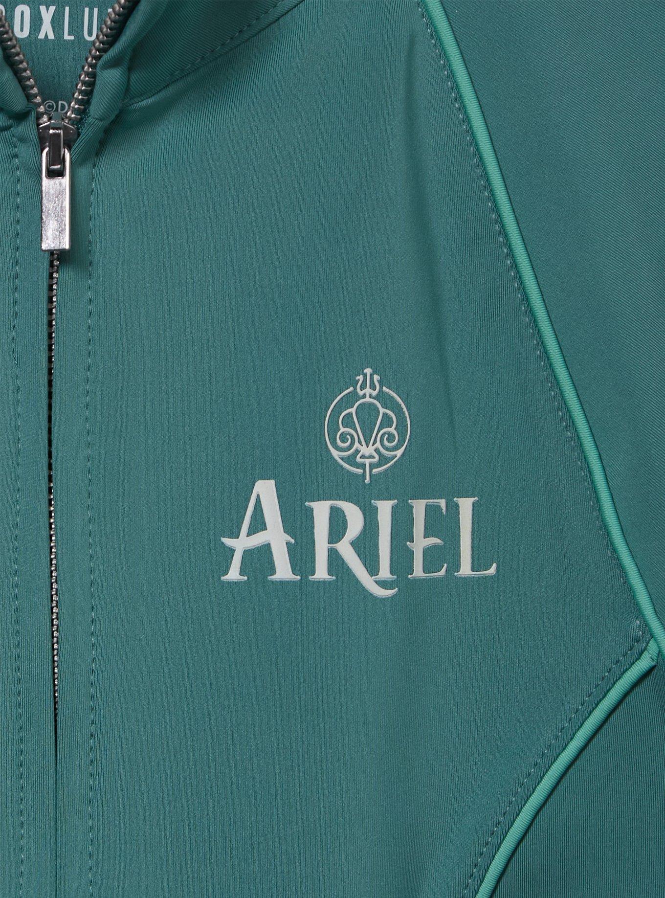 Disney The Little Mermaid Ariel Women's Active Jacket - BoxLunch Exclusive, SEAFOAM, alternate
