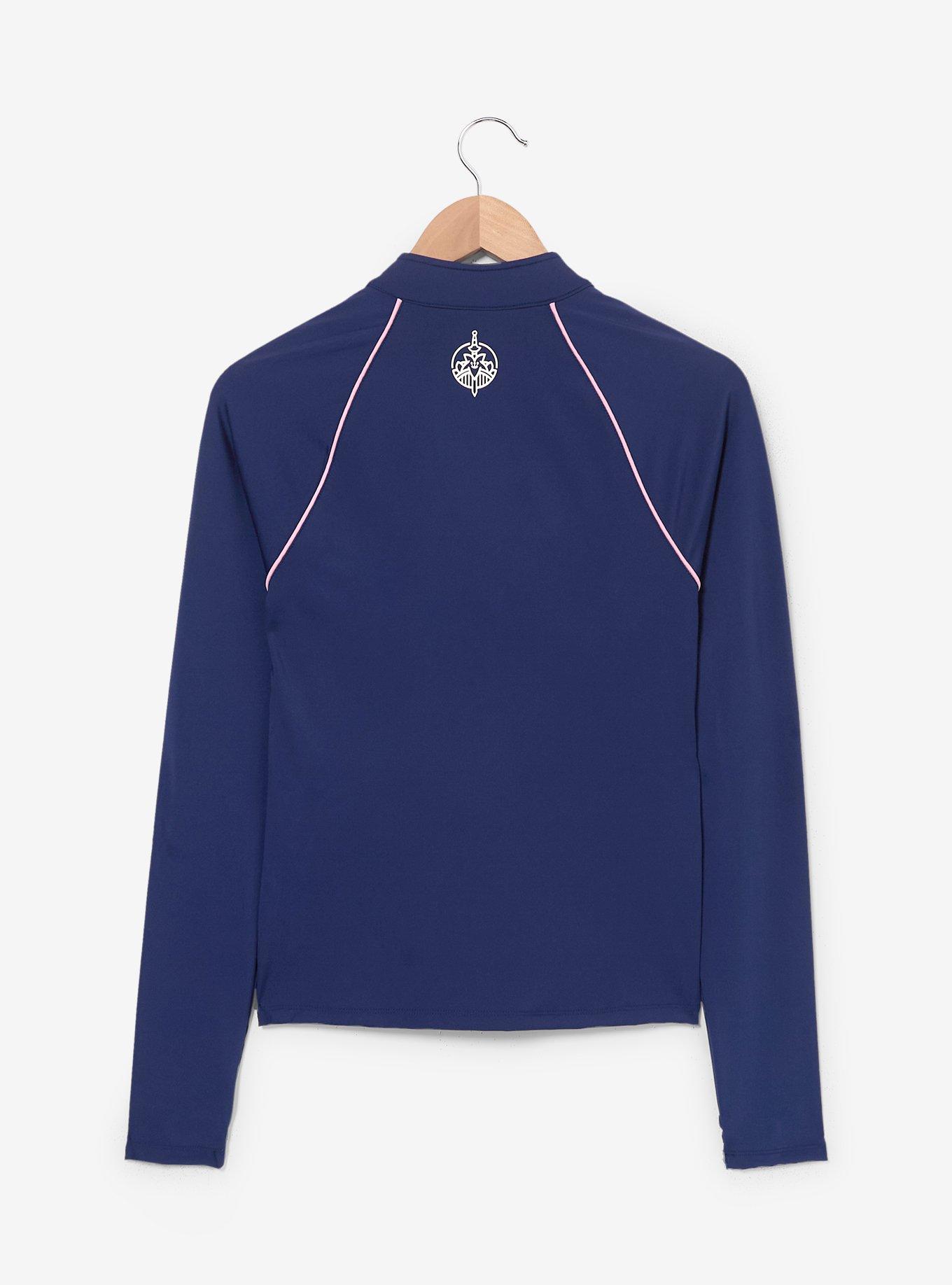 Disney Mulan Women's Active Jacket &mdash; BoxLunch Exclusive, NAVY, alternate