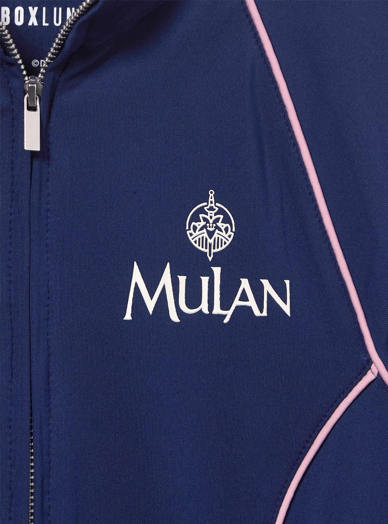 Disney Mulan Women's Plus Size Active Jacket &mdash; BoxLunch Exclusive, NAVY, alternate