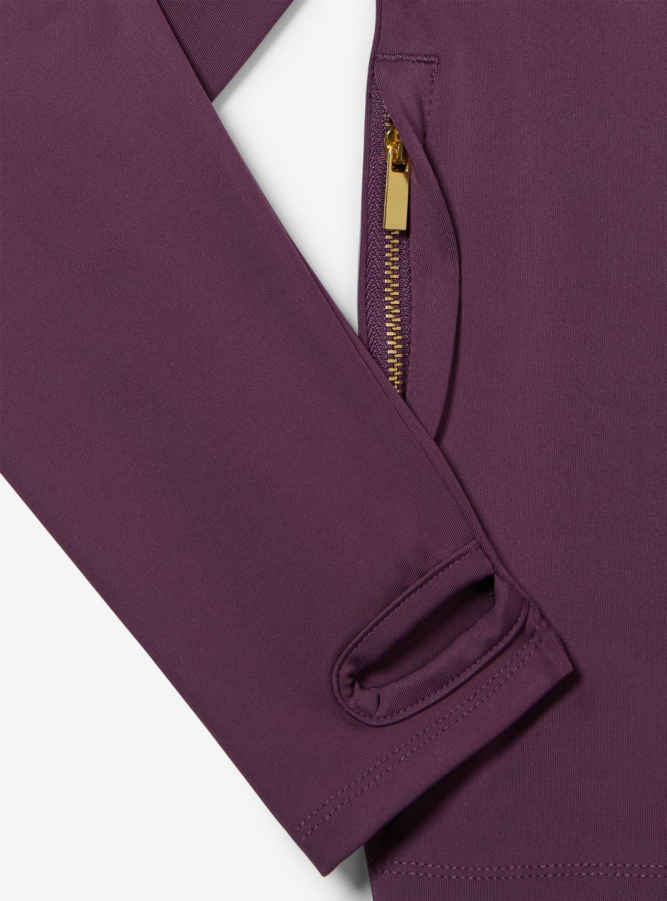 Disney Tangled Rapunzel Women's Plus Size Active Jacket &mdash; BoxLunch Exclusive, LILAC, alternate