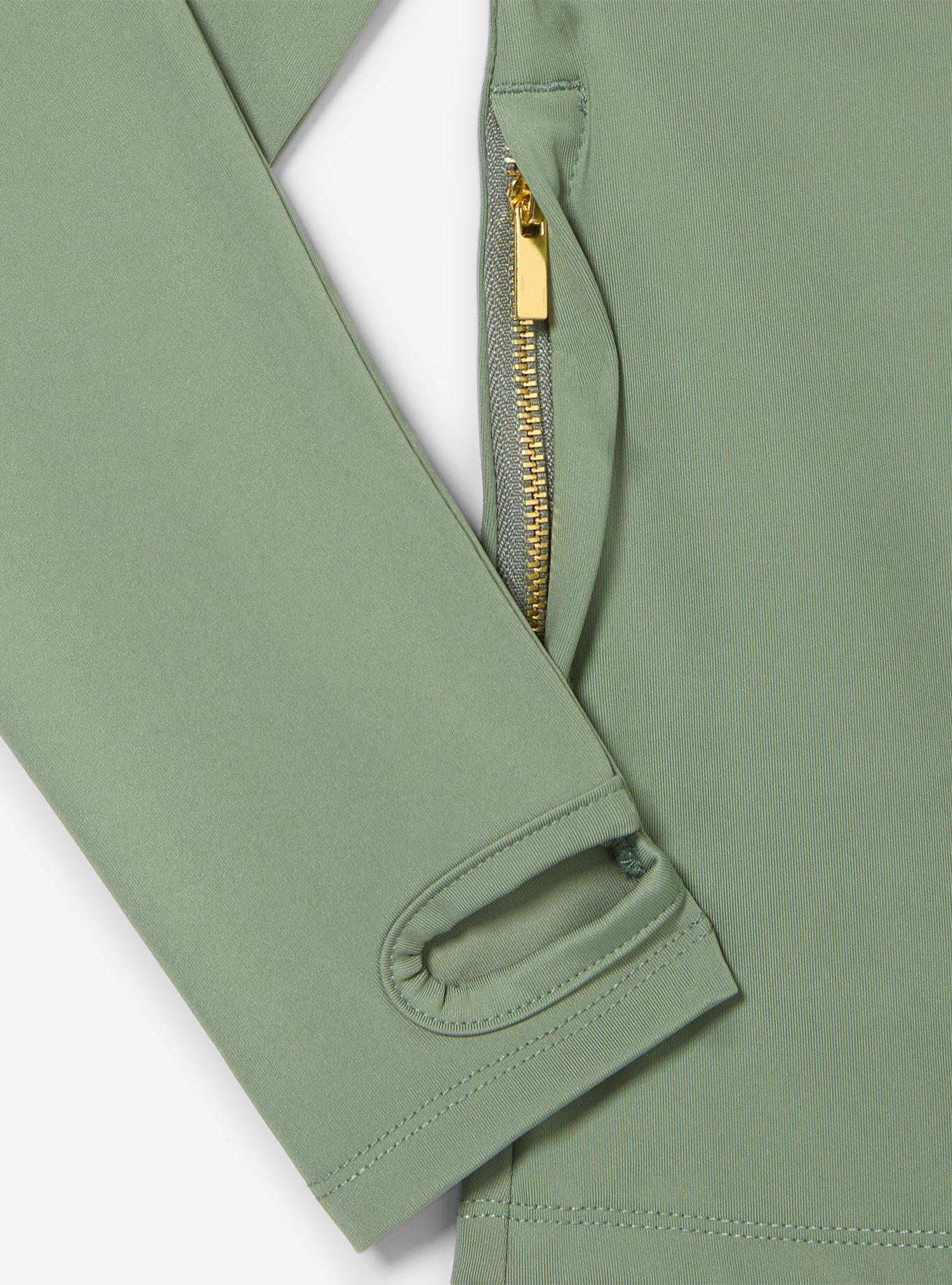 Disney The Princess and The Frog Tiana Women's Active Jacket - BoxLunch Exclusive, SAGE, alternate