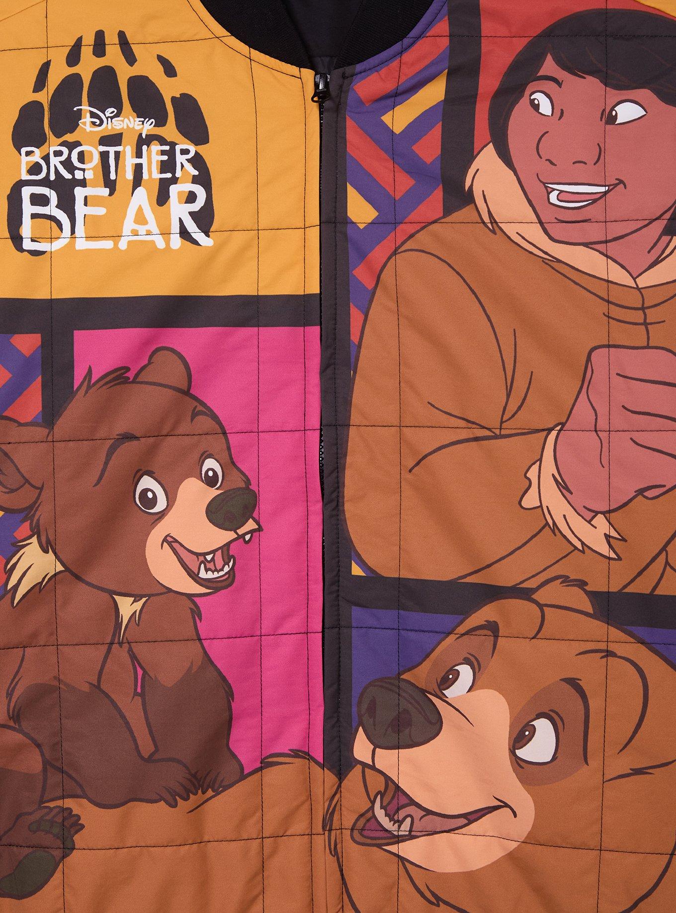 Disney Brother Bear Retro Quilted Jacket &mdash; BoxLunch Exclusive, MULTI, alternate