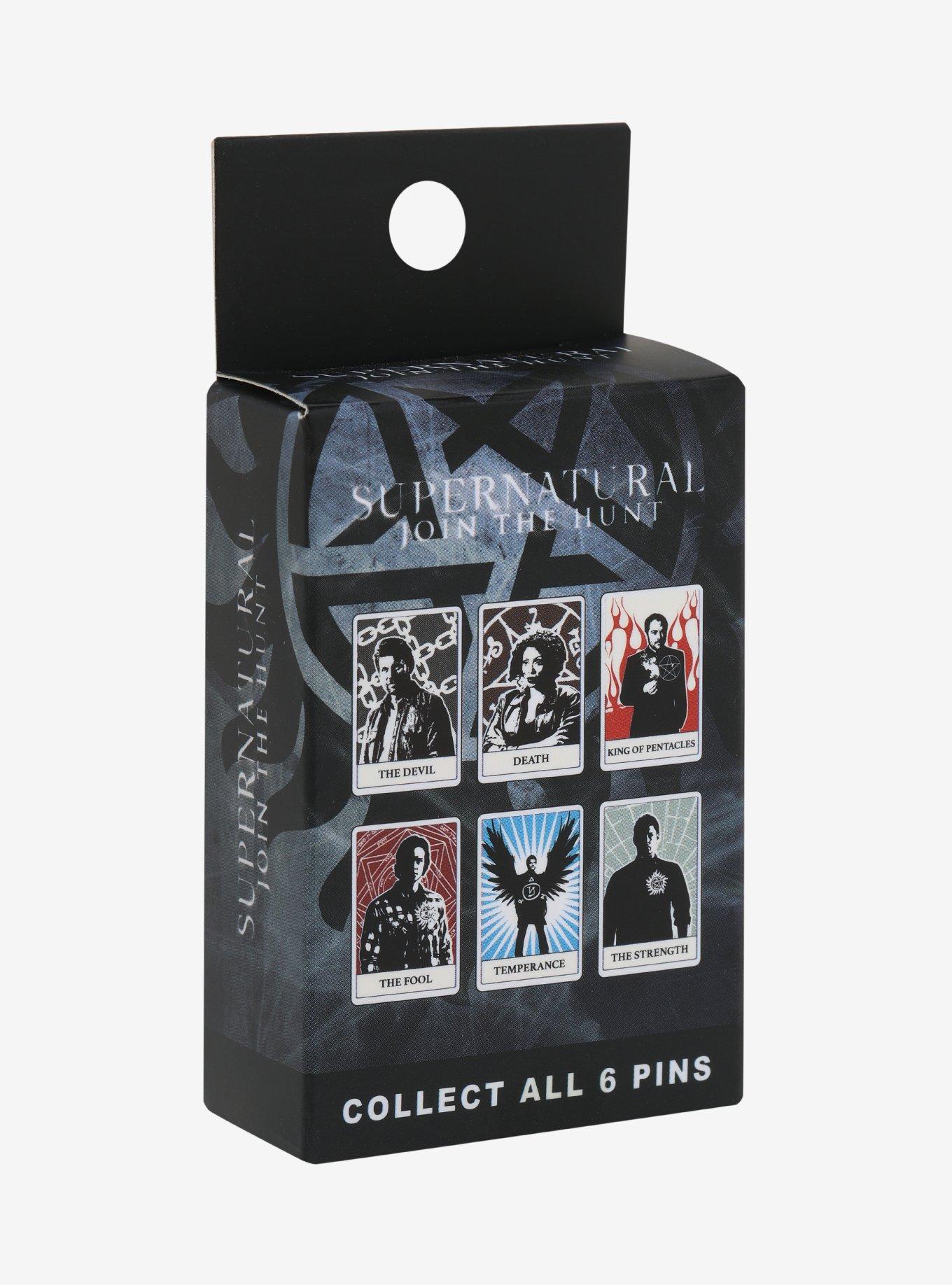Supernatural Tarot Card Blind Box Enamel Pin Hot Topic Exclusive, , hi-res