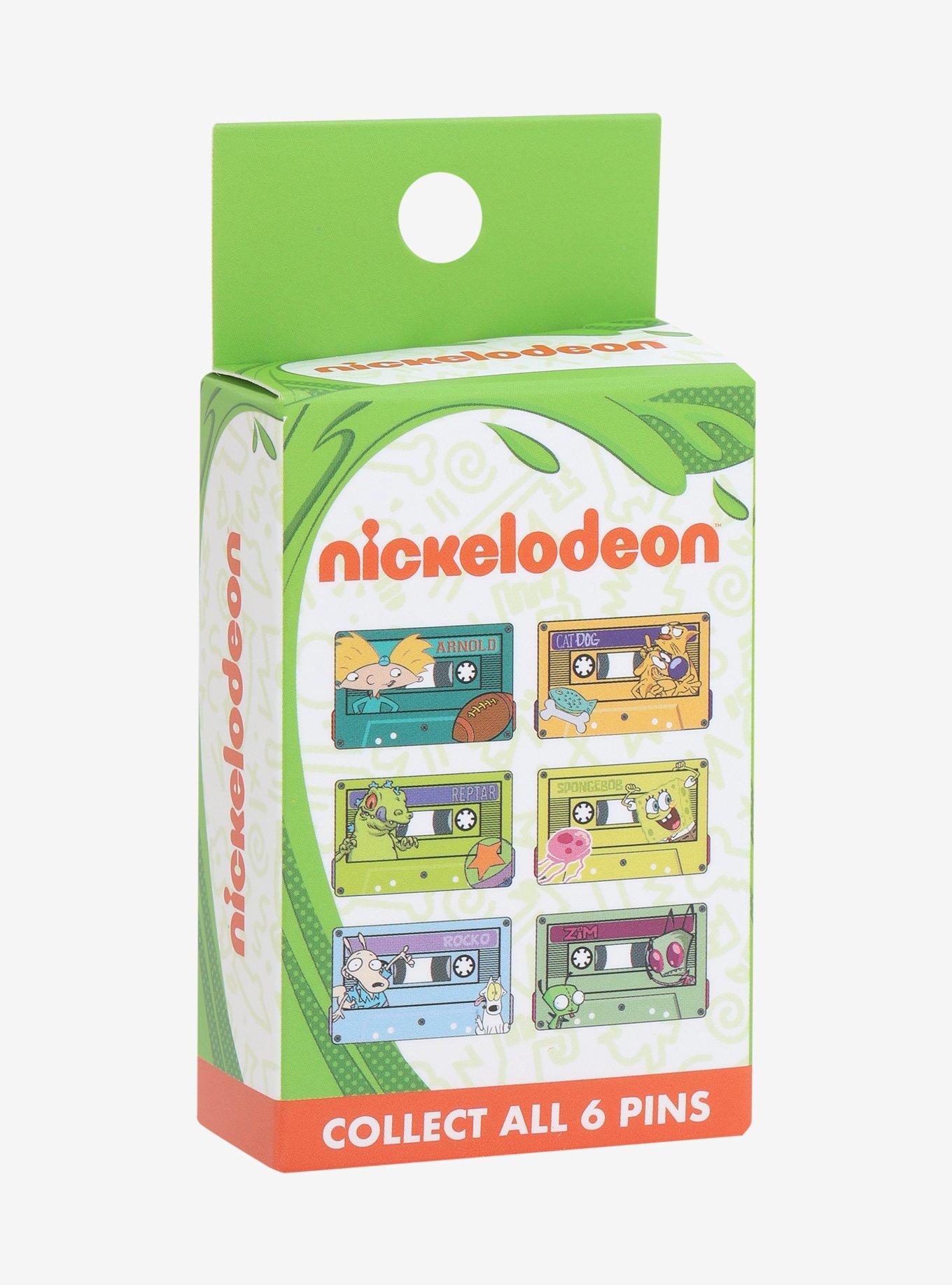 Nickelodeon Cartoons Cassette Blind Box Enamel Pin Hot Topic Exclusive, , hi-res