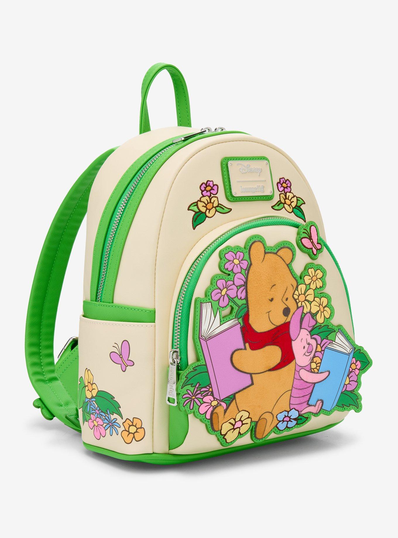 Loungefly Disney Winnie the Pooh Piglet & Pooh Bear Reading Mini Backpack - BoxLunch Exclusive