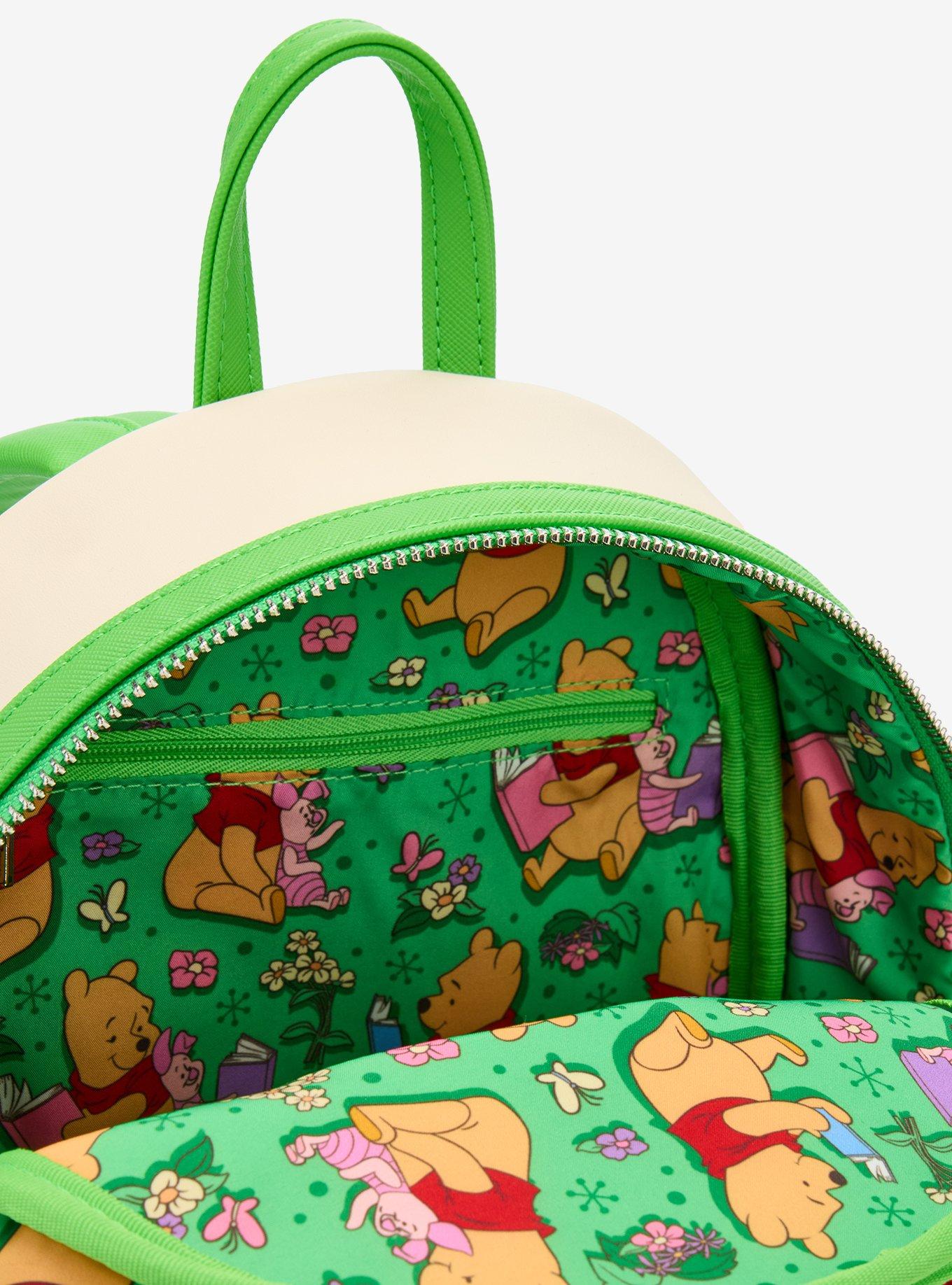 Loungefly Disney Winnie the Pooh Piglet & Pooh Bear Reading Mini Backpack - BoxLunch Exclusive, , alternate