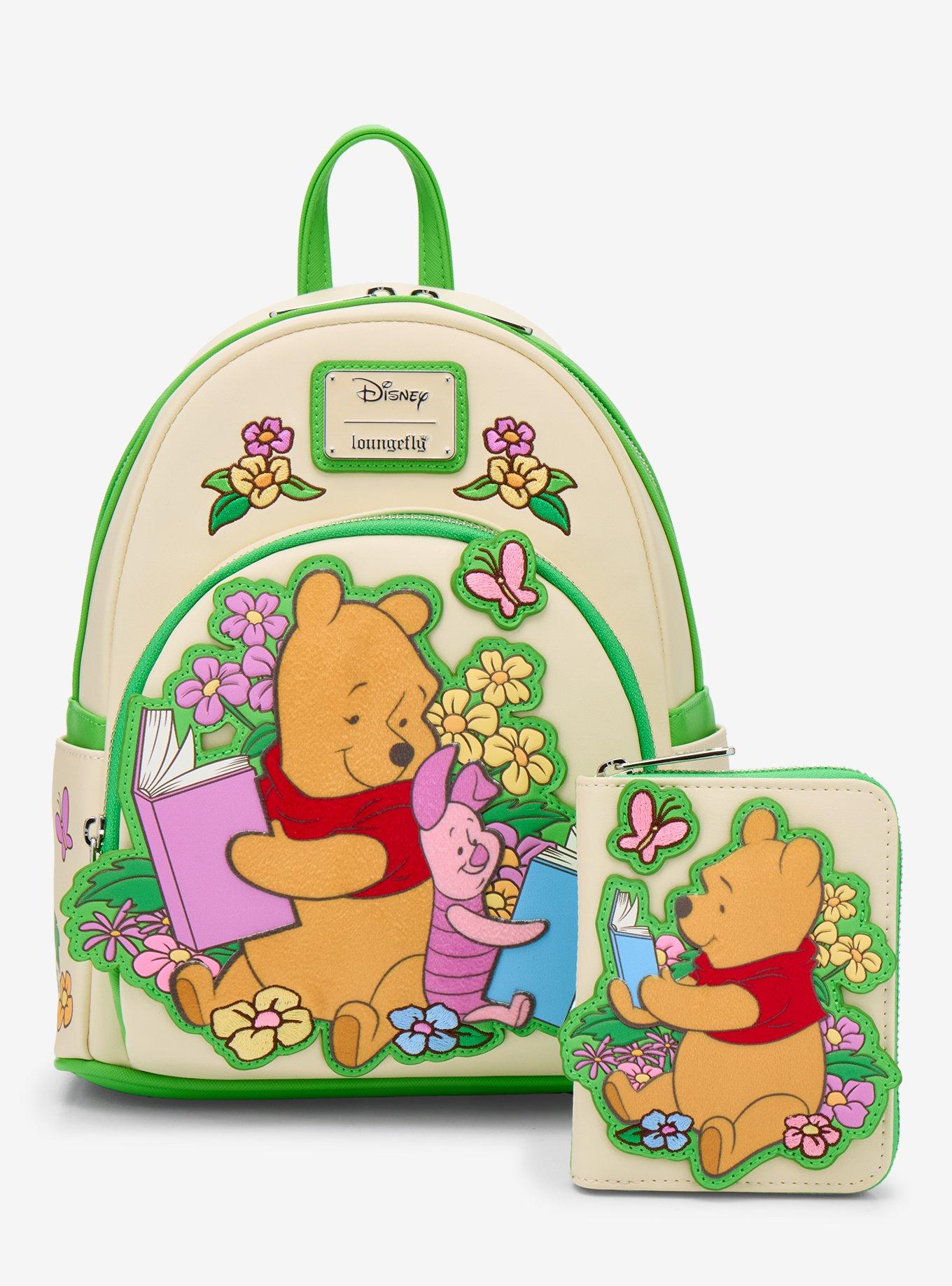 Loungefly Disney Winnie the Pooh Piglet & Pooh Bear Reading Mini Backpack - BoxLunch Exclusive, , alternate