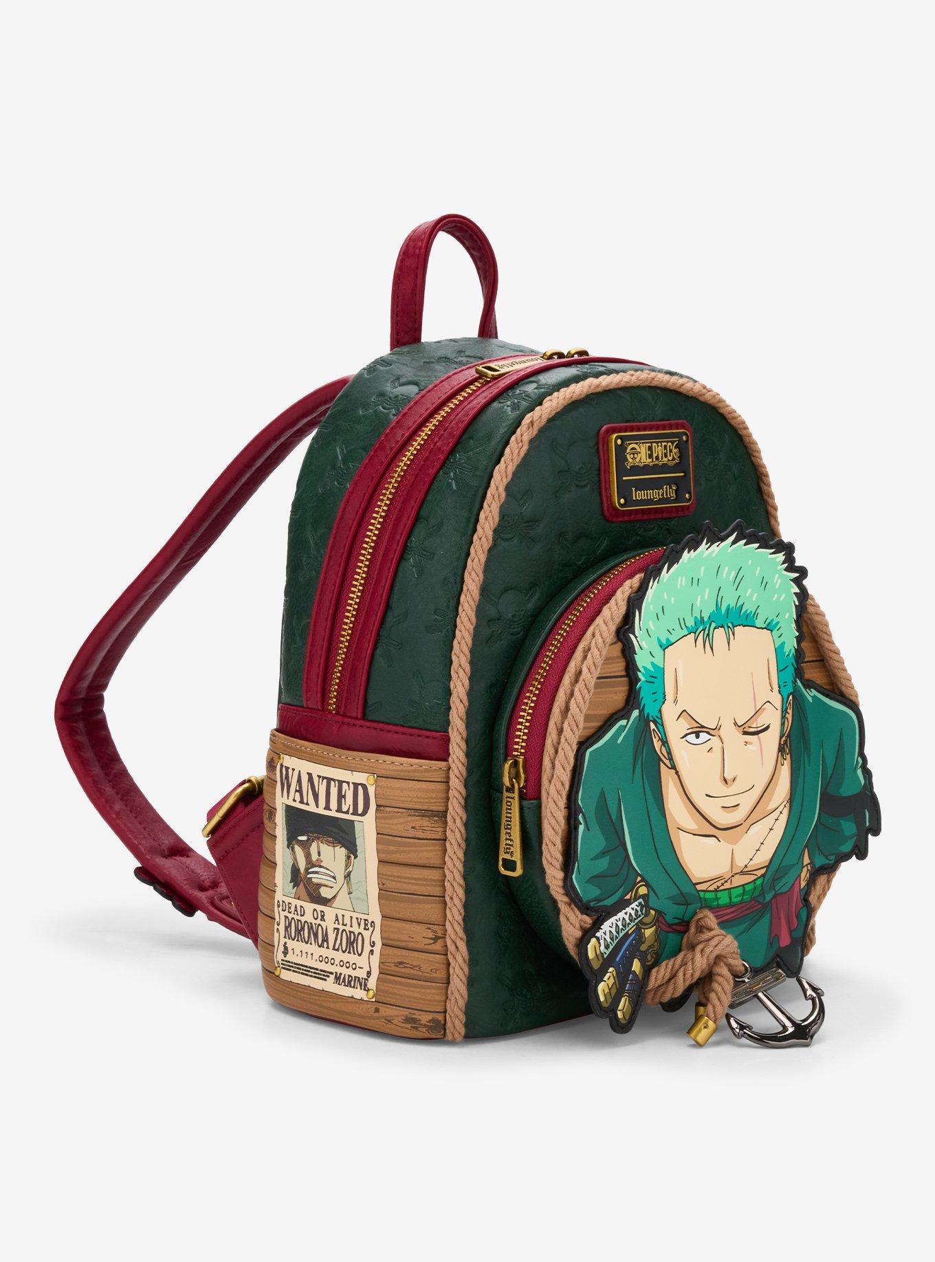 Loungefly One Piece Zoro Rope Mini Backpack &mdash; BoxLunch Exclusive, , hi-res