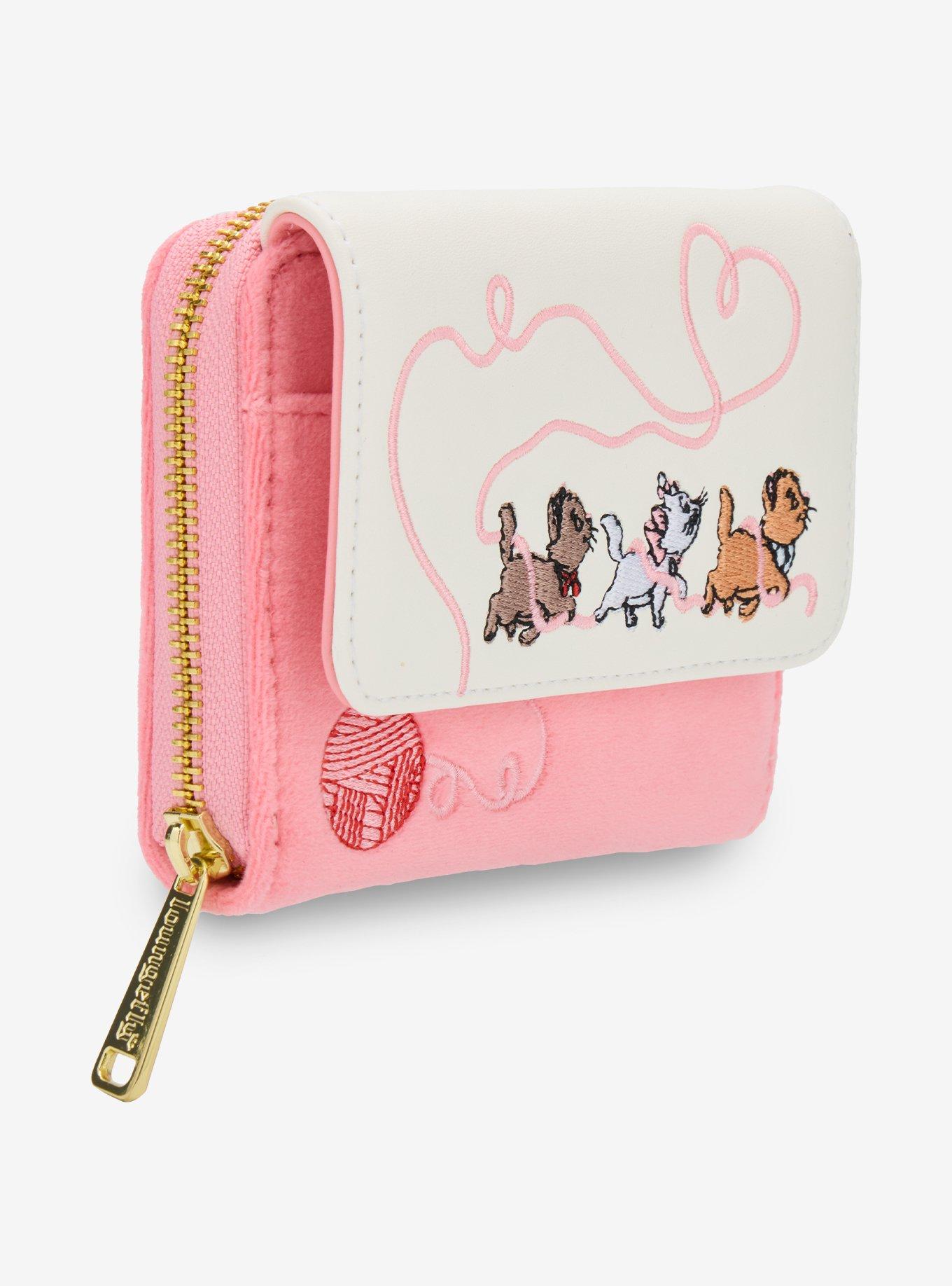 Loungefly Disney The Aristocats Kittens & Yarn Wallet - BoxLunch Exclusive, , hi-res