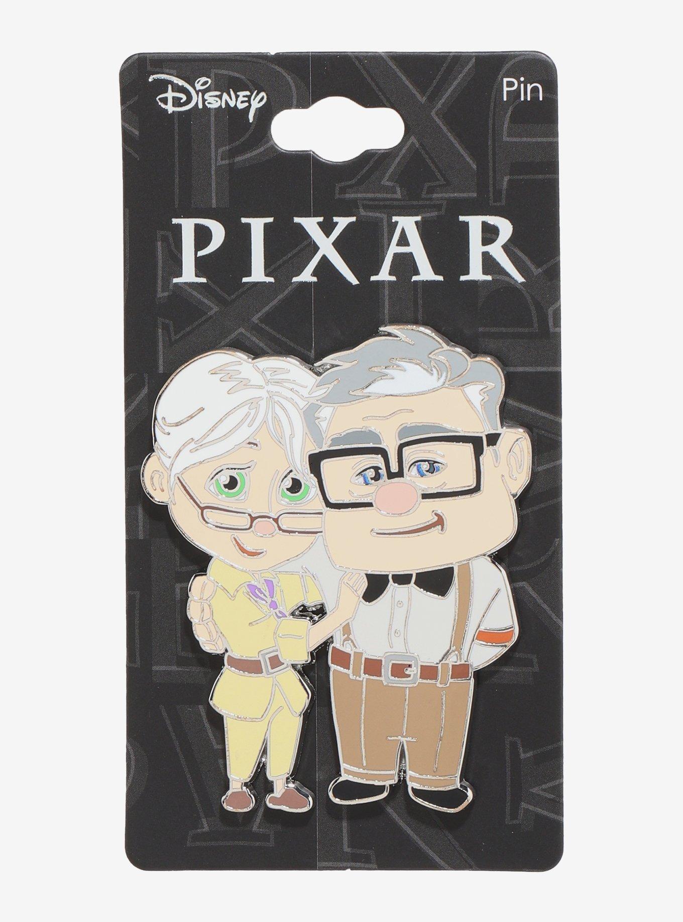 Disney Pixar Up Carl & Ellie Enamel Pin Hot Topic Exclusive, , hi-res