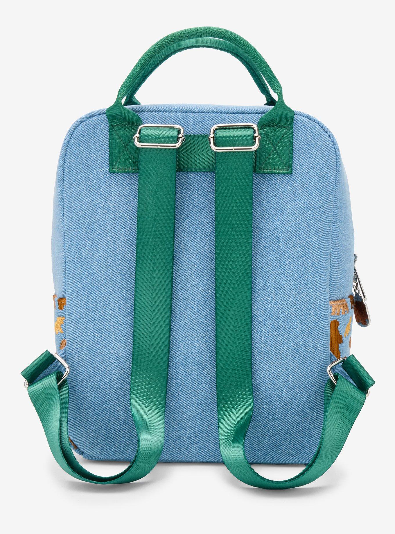 Loungefly Disney Brother Bear Embroidered Icons Denim Mini Backpack - BoxLunch Exclusive, , alternate