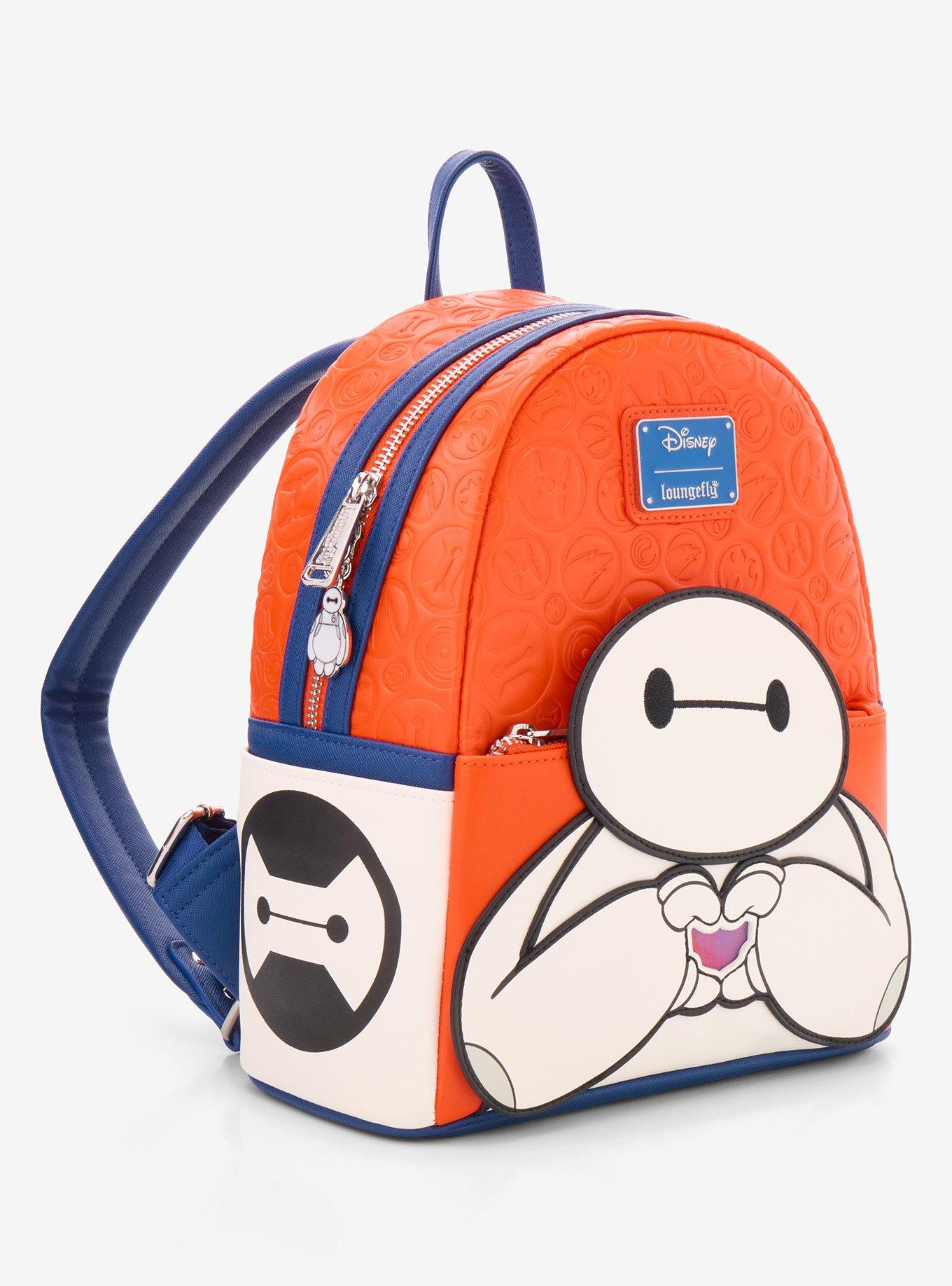 Loungefly Disney Big Hero 6 Baymax Lenticular Heart Hands Mini Backpack - BoxLunch Exclusive, , hi-res