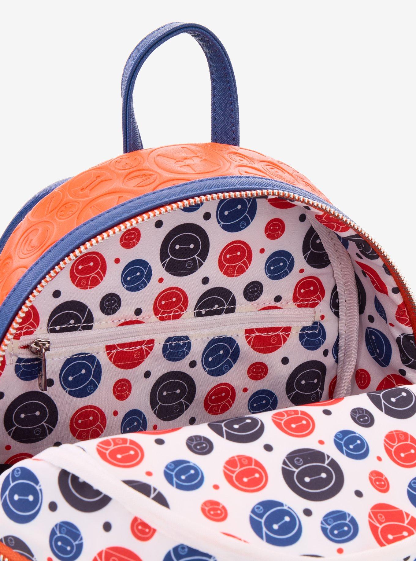 Loungefly Disney Big Hero 6 Baymax Lenticular Heart Hands Mini Backpack - BoxLunch Exclusive, , alternate