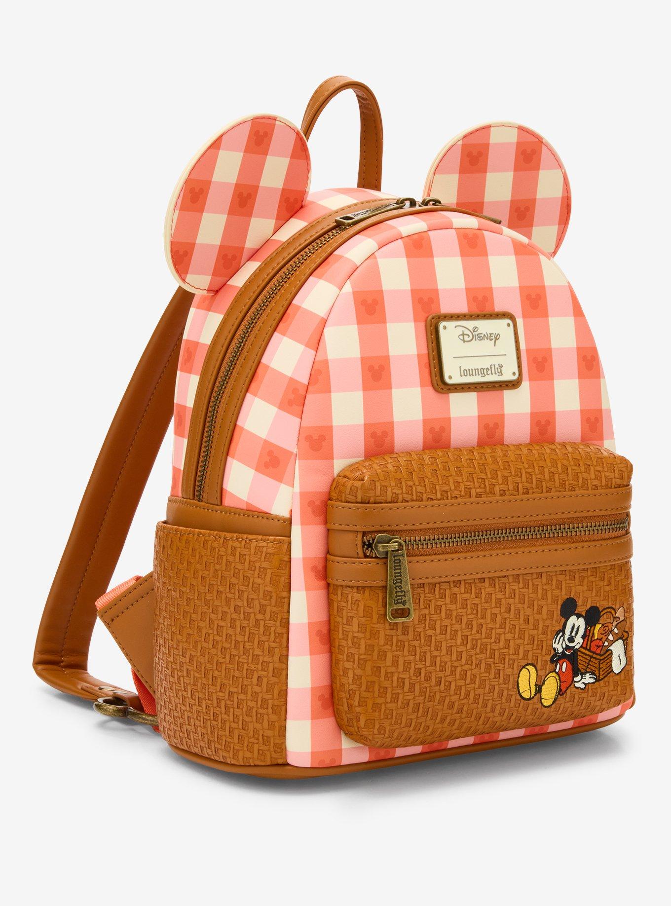 Loungefly Disney Mickey Mouse Picnic Ears Mini Backpack - BoxLunch Exclusive, , hi-res