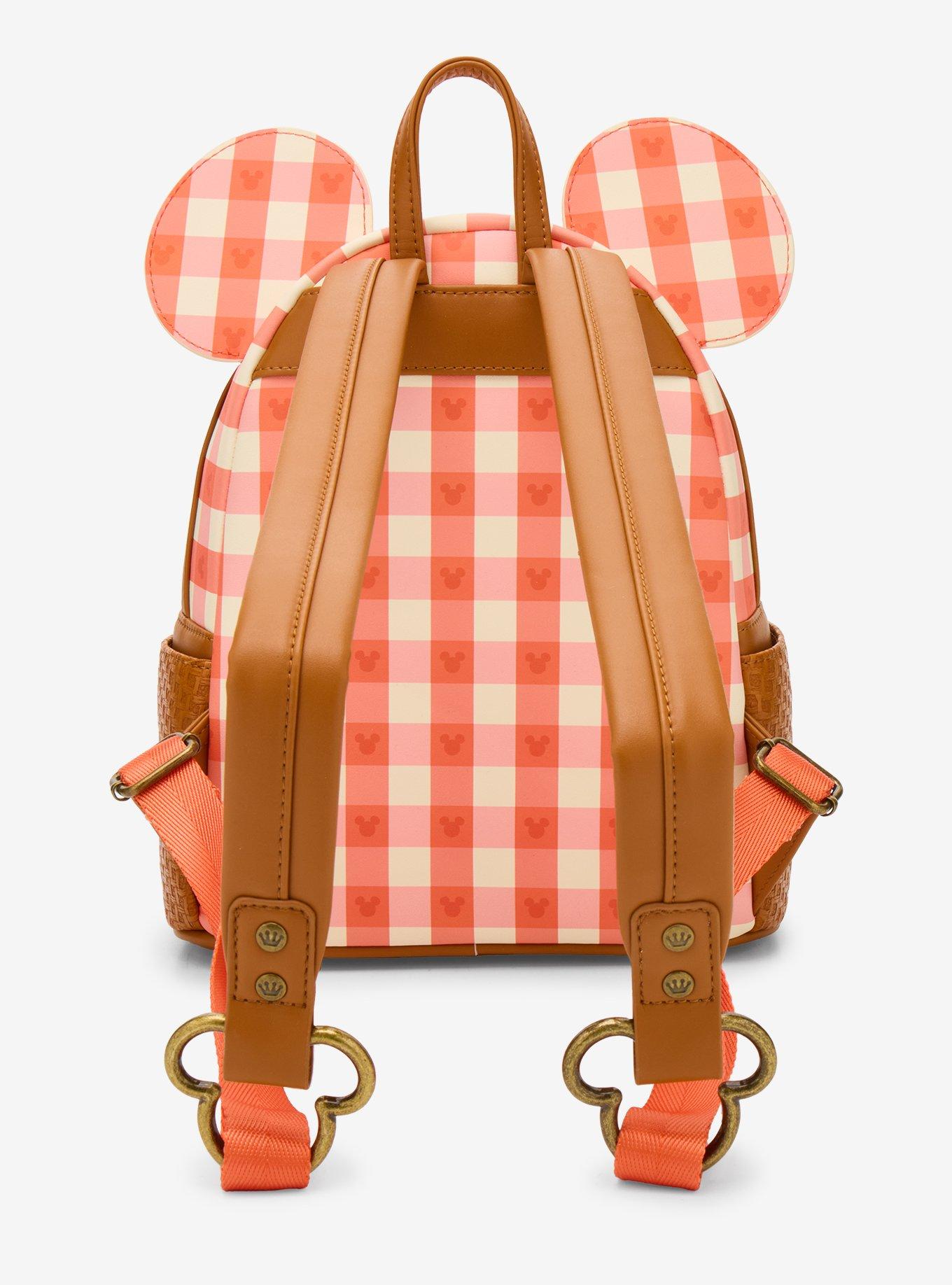 Loungefly Disney Mickey Mouse Picnic Ears Mini Backpack - BoxLunch Exclusive, , alternate